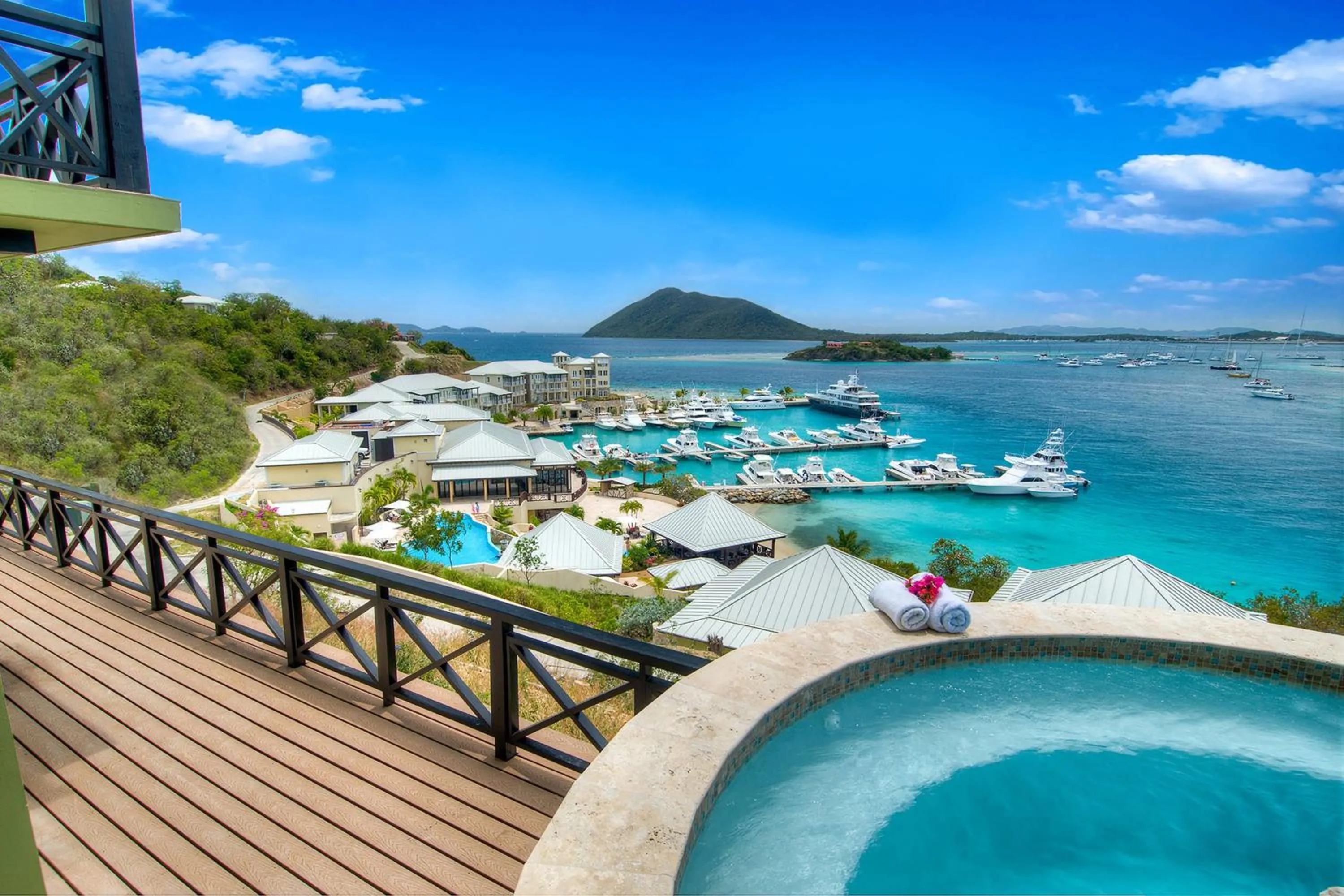 Swimming pool in Scrub Island Resort, Spa & Marina