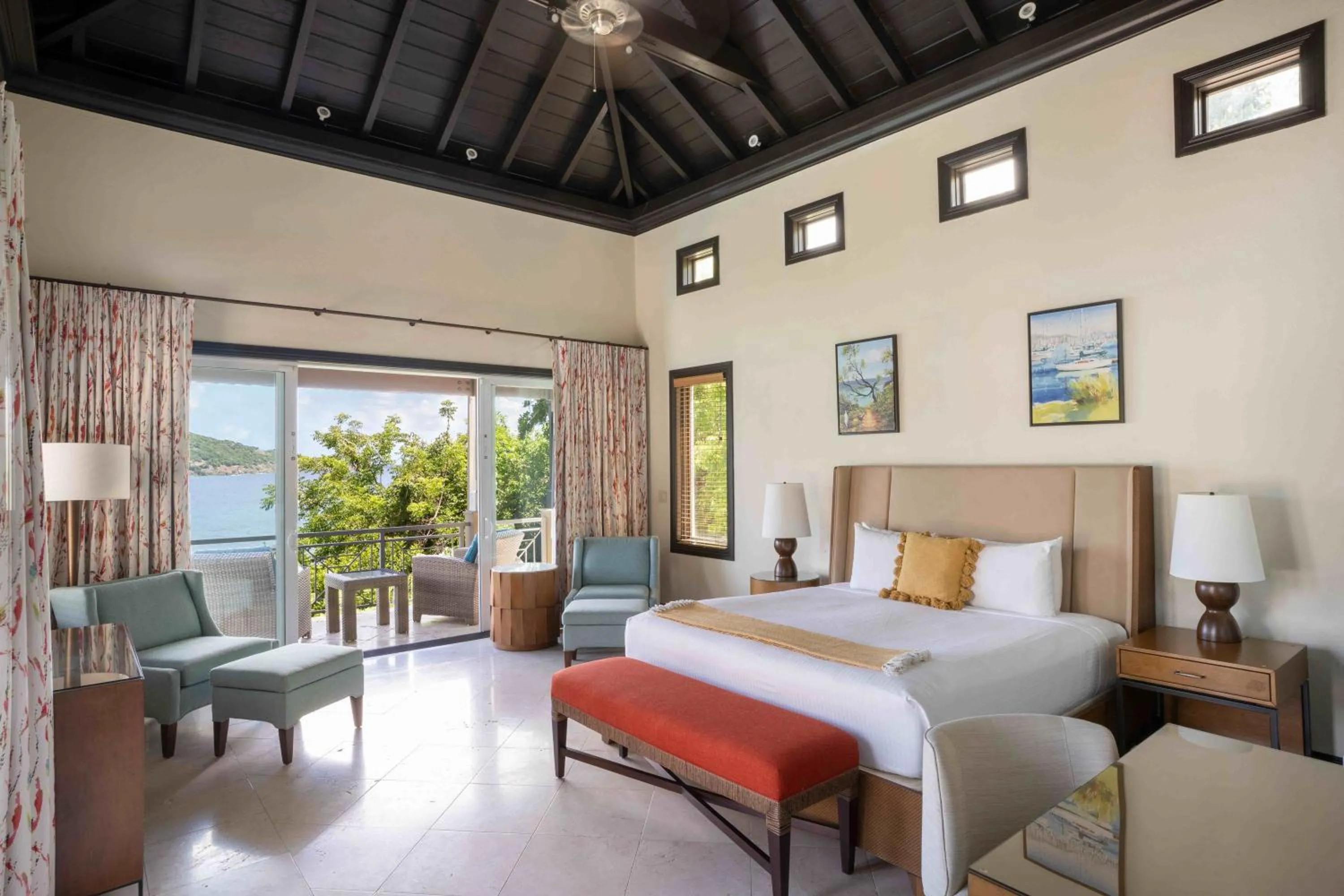 Bedroom, Bed in Scrub Island Resort, Spa & Marina