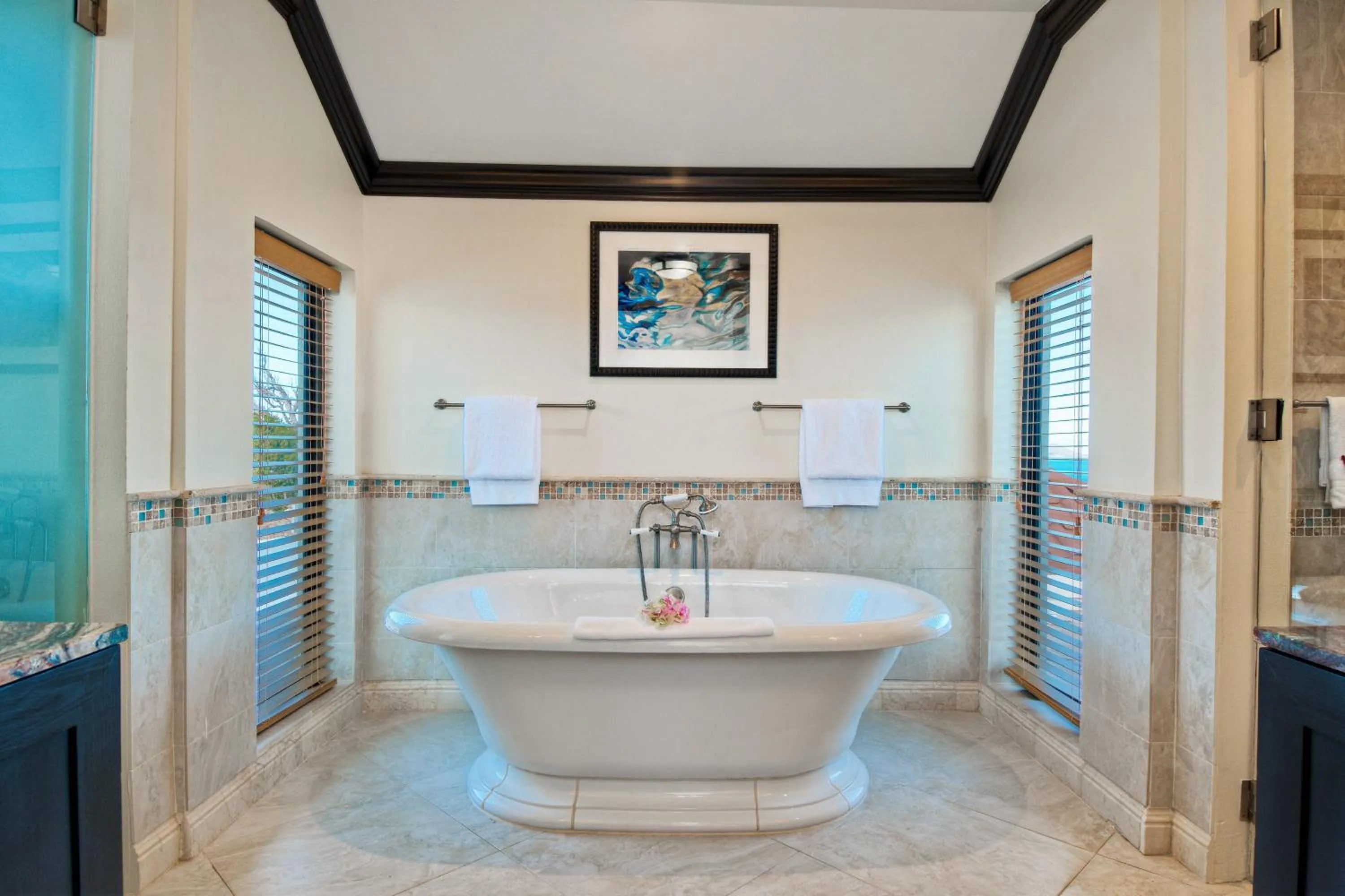 Bathroom in Scrub Island Resort, Spa & Marina