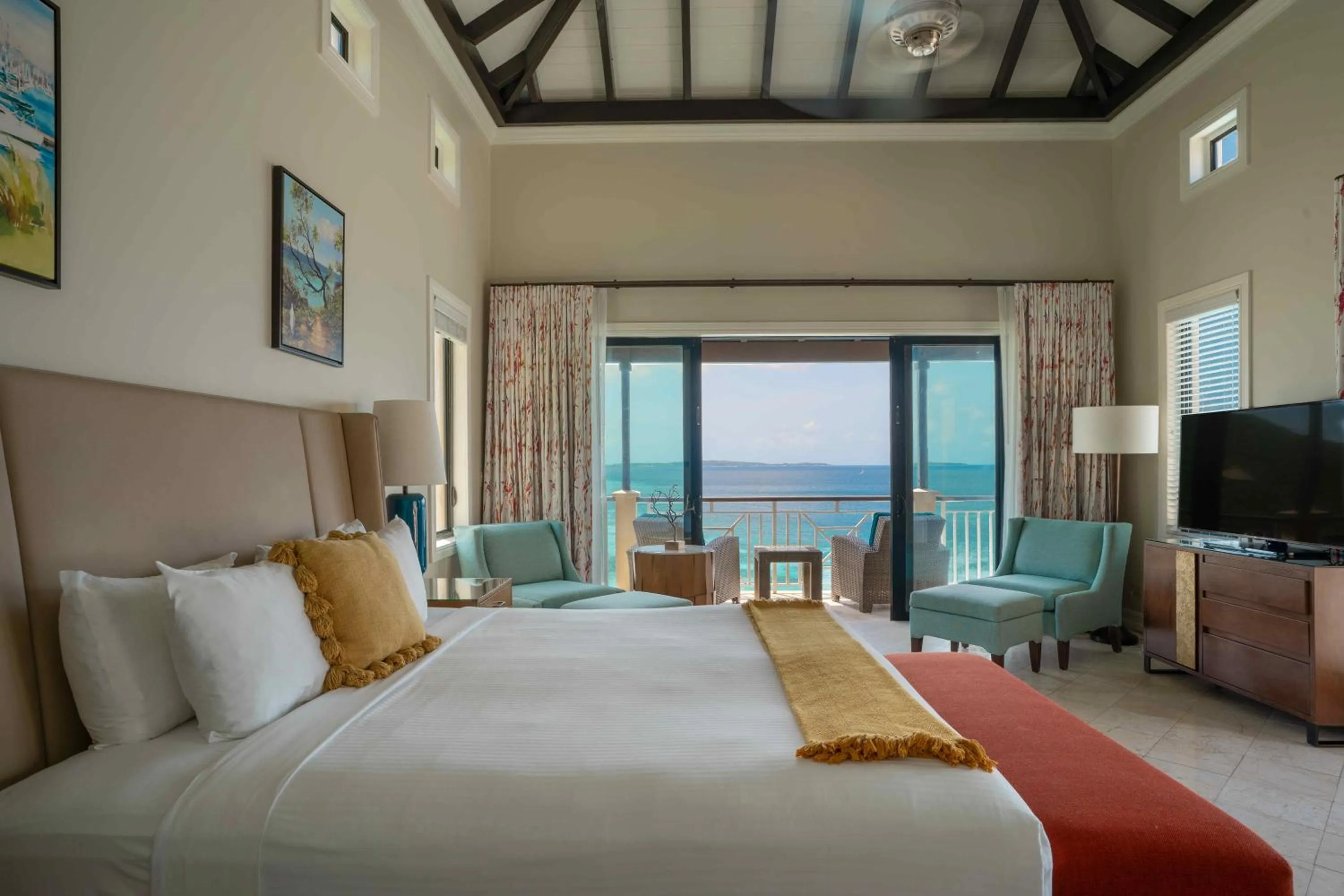 Bedroom, Bed in Scrub Island Resort, Spa & Marina