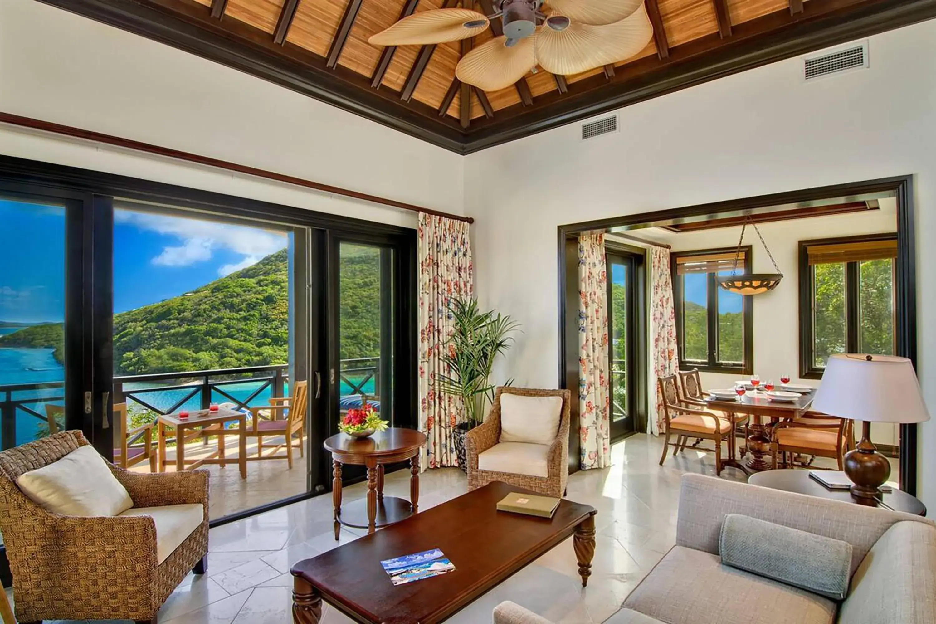 Living room in Scrub Island Resort, Spa & Marina Living room in Scrub Island Resort, Spa & Marina