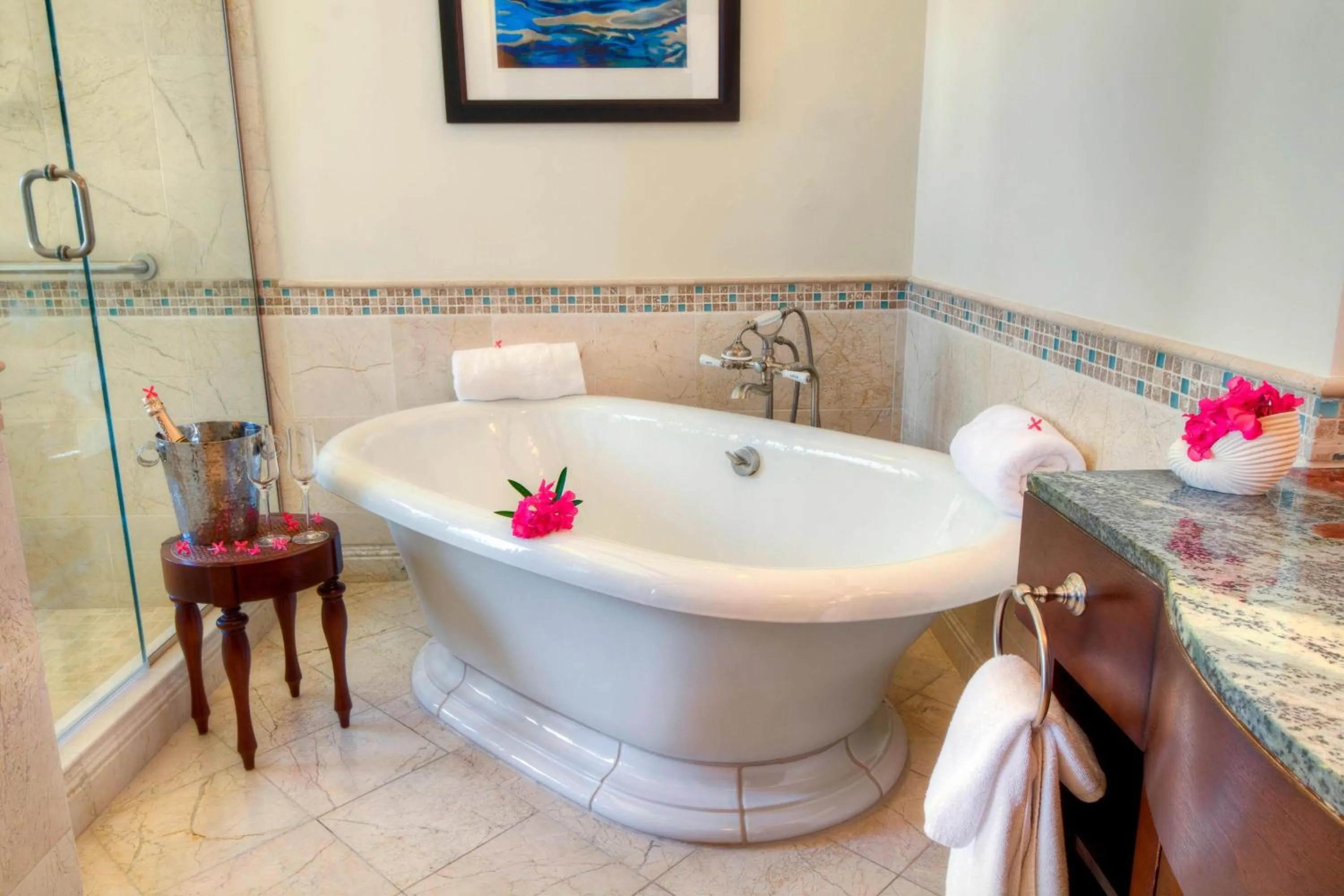 Bathroom in Scrub Island Resort, Spa & Marina