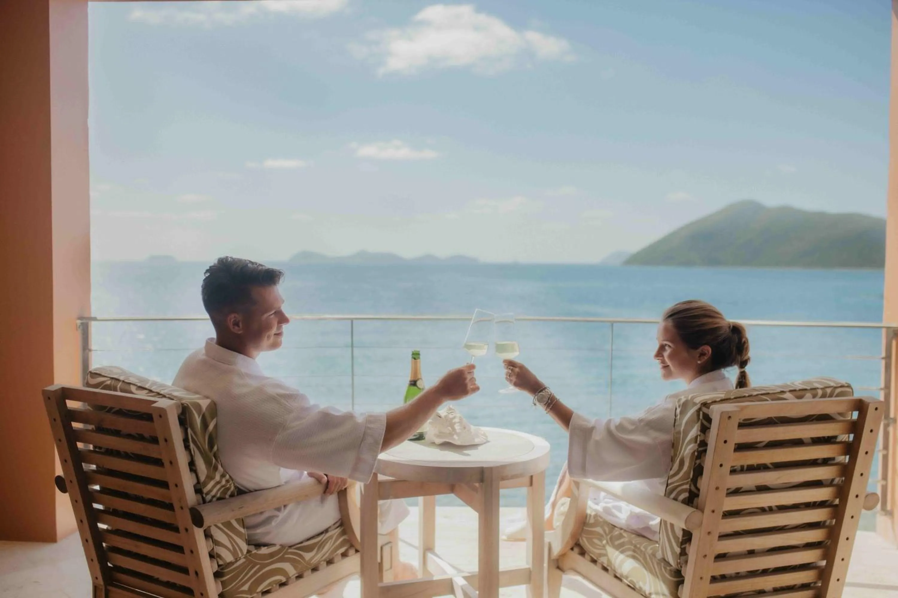 Balcony/Terrace in Scrub Island Resort, Spa & Marina