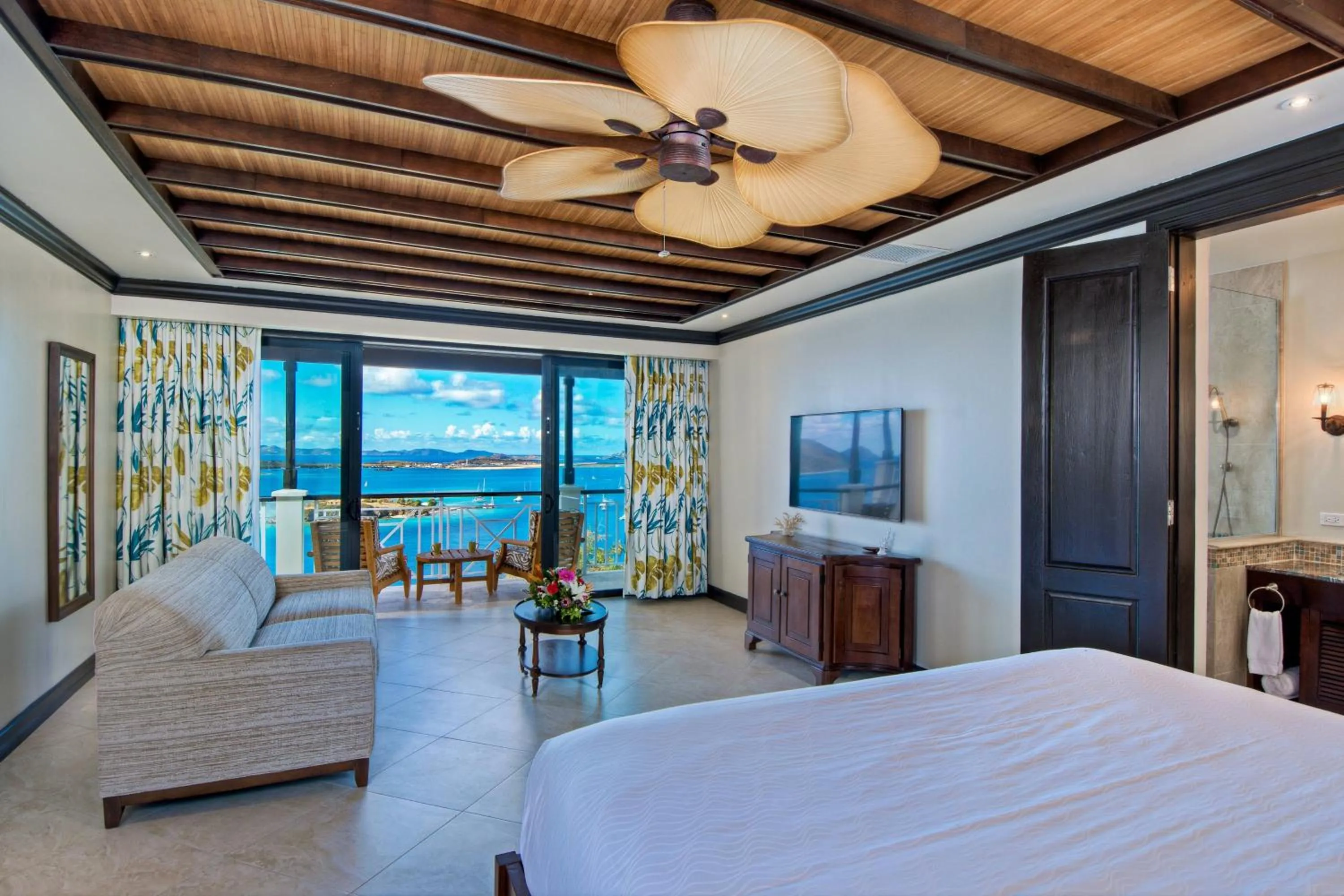 Photo of the whole room, Bed in Scrub Island Resort, Spa & Marina