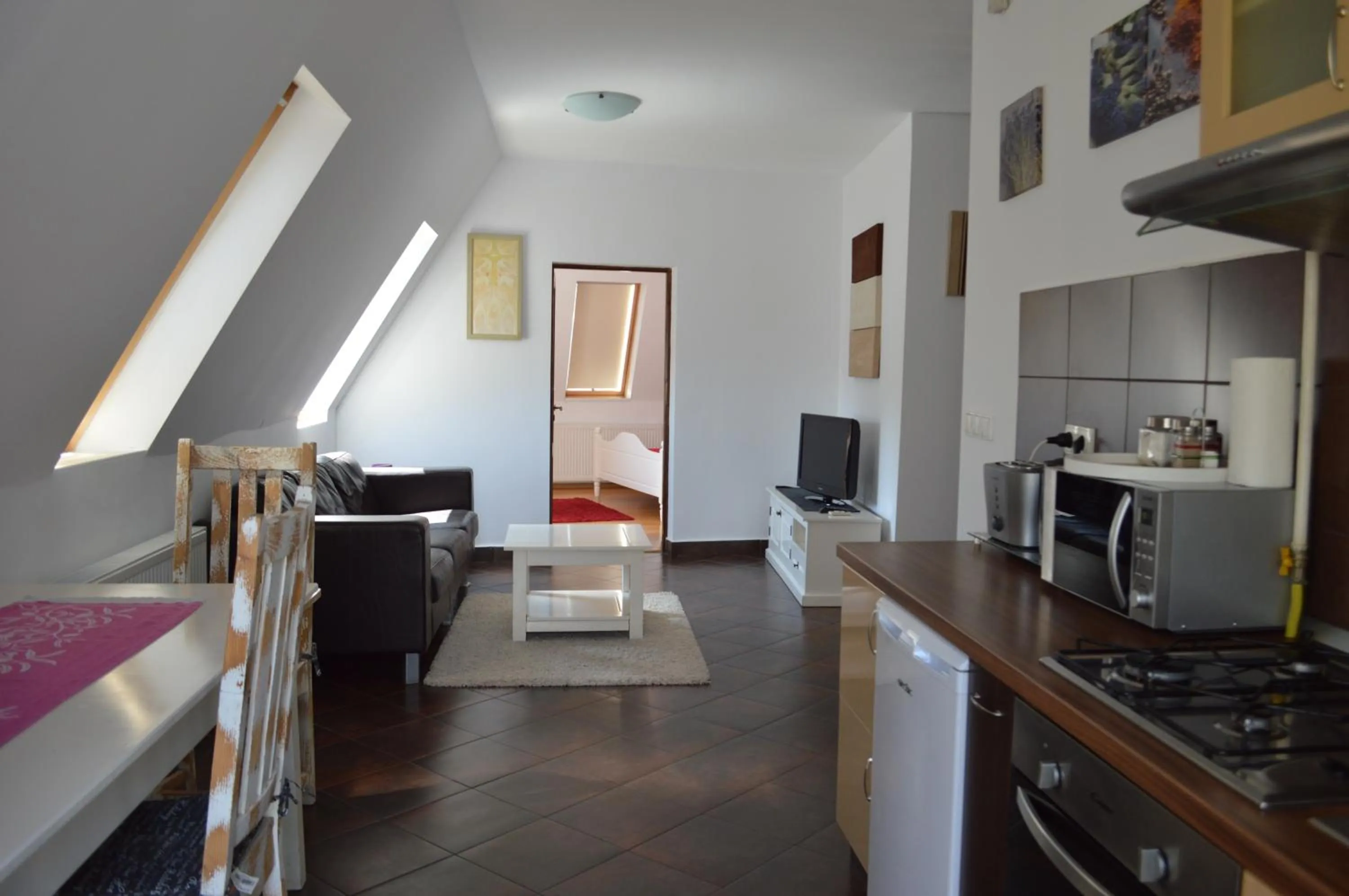 Coffee/tea facilities in Pannónia Rooms and Apartments