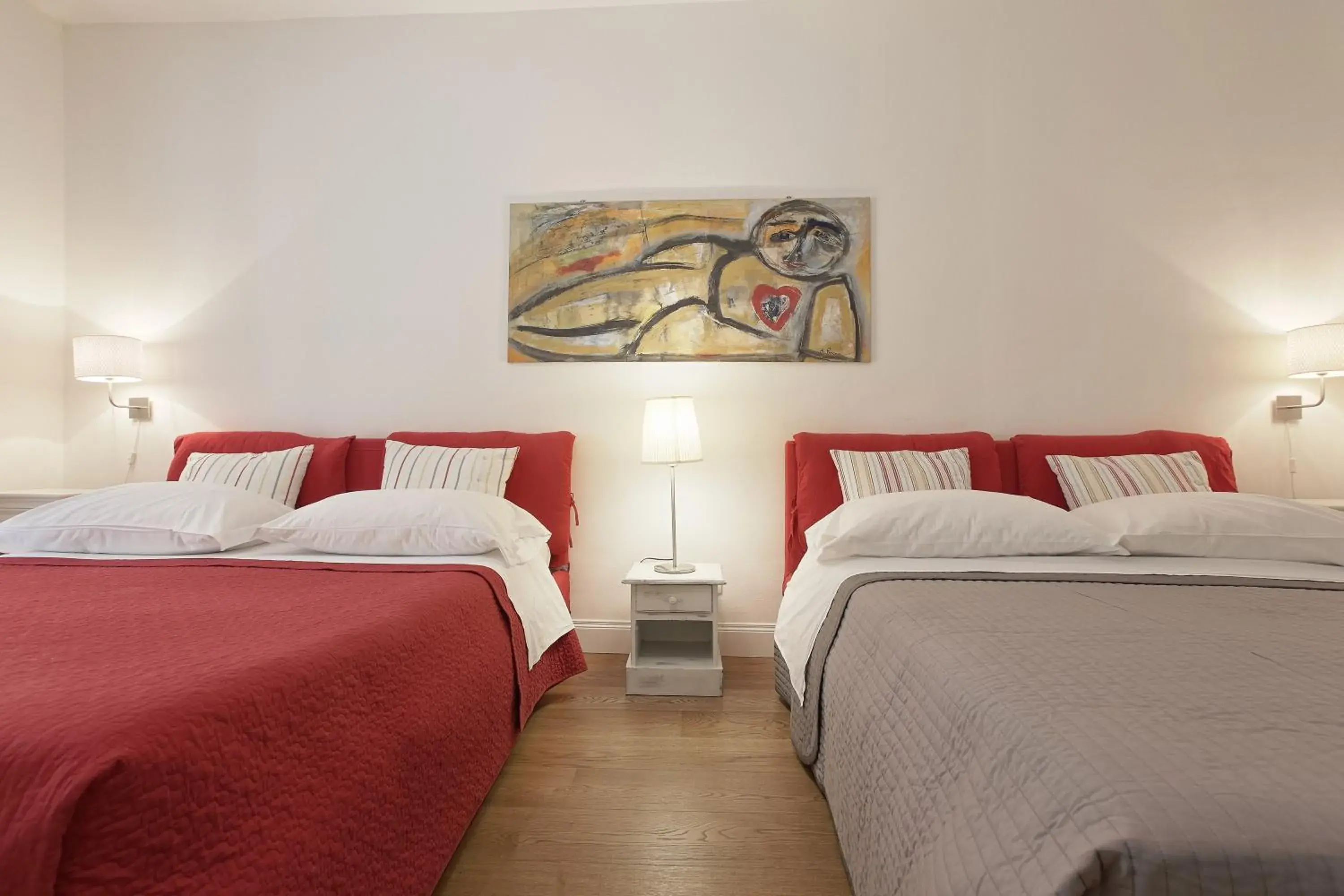 Quadruple Room with Balcony in Camere a Sud Quadruple Room with Balcony in Camere a Sud