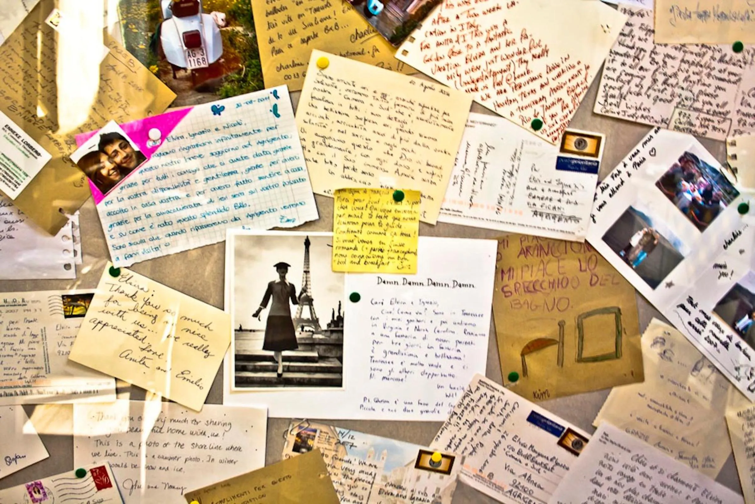 Decorative detail in Camere a Sud