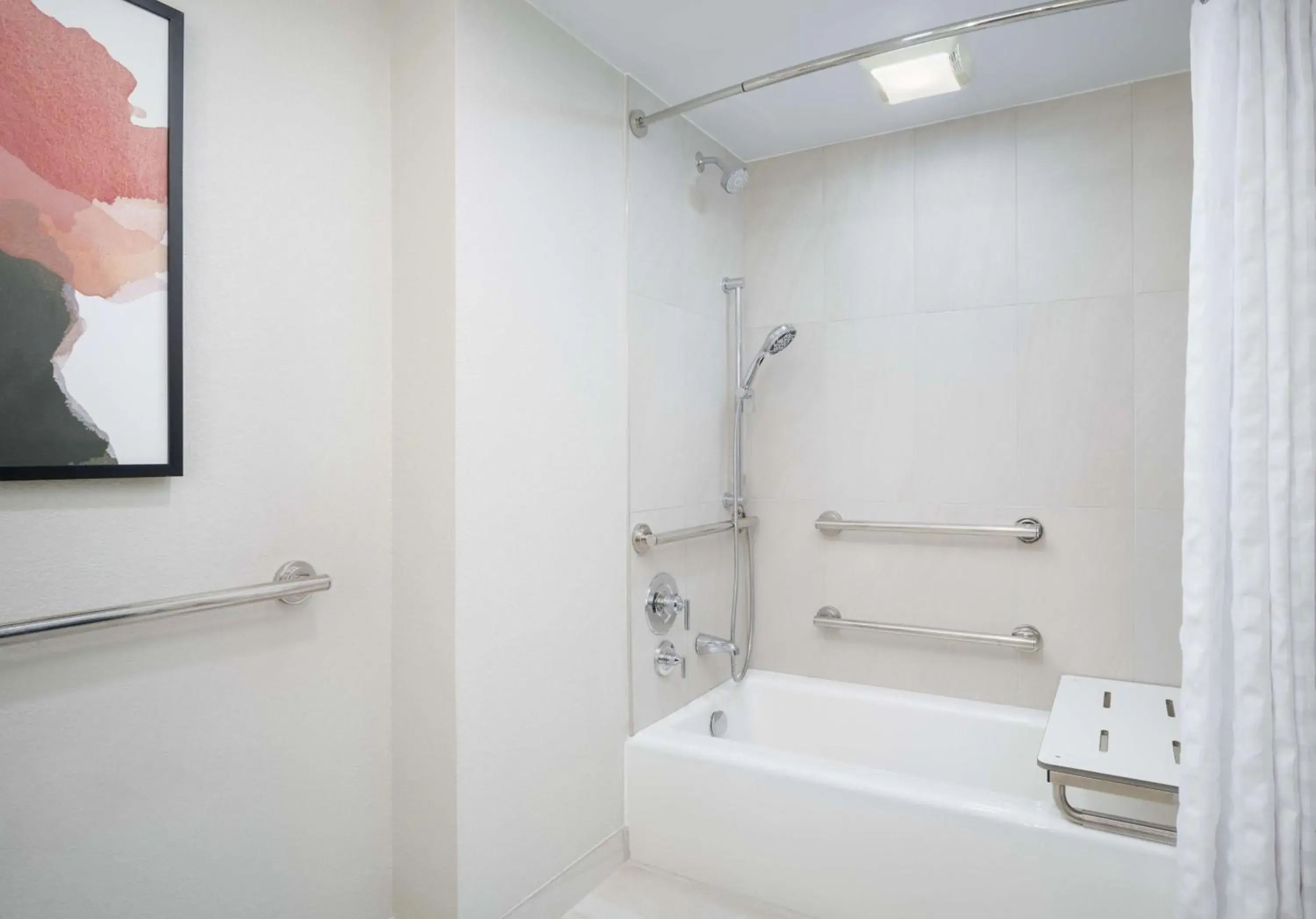 Bathroom in Embassy Suites by Hilton Memphis East Germantown Area Bathroom in Embassy Suites by Hilton Memphis East Germantown Area