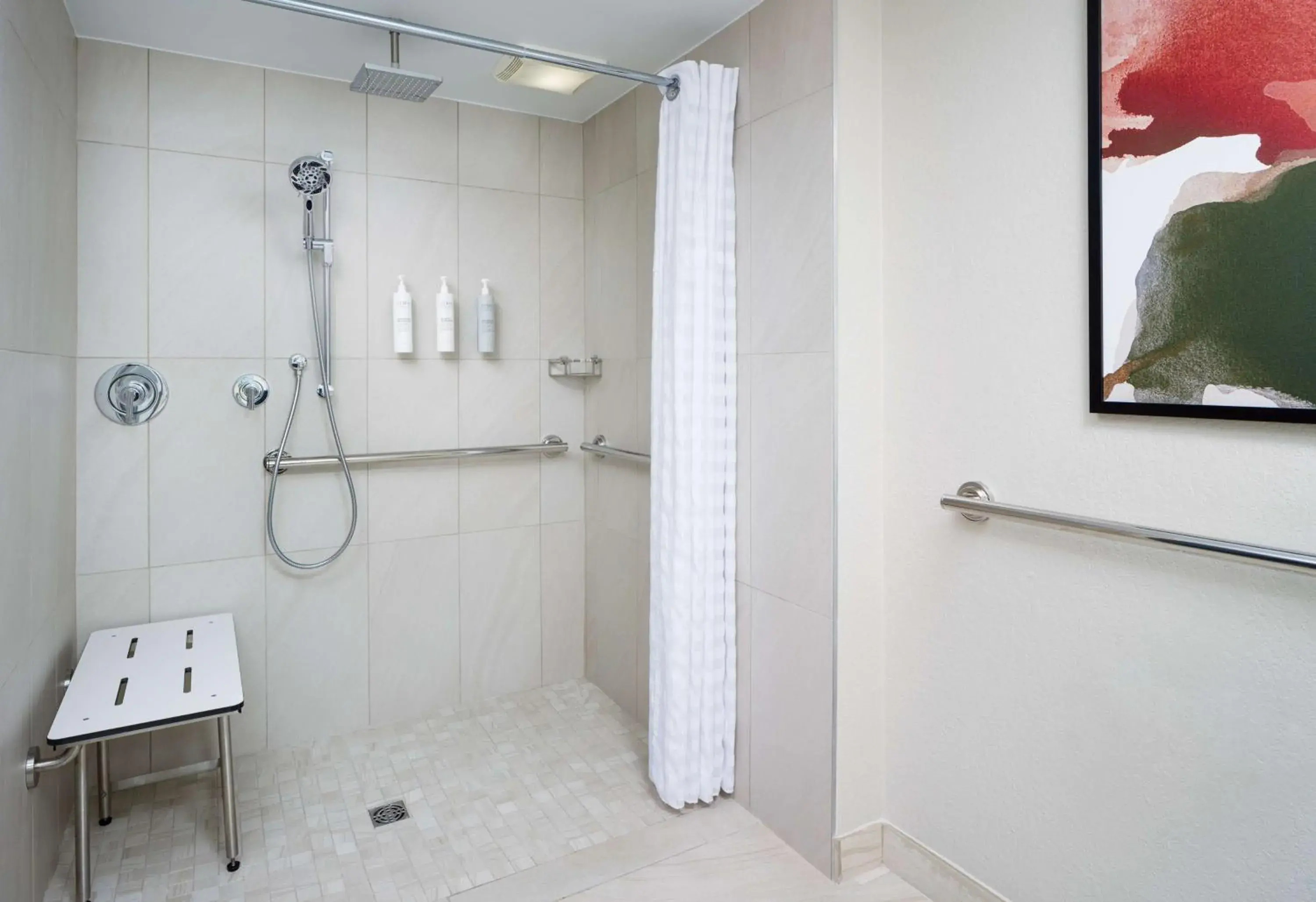 Bathroom in Embassy Suites by Hilton Memphis East Germantown Area Bathroom in Embassy Suites by Hilton Memphis East Germantown Area