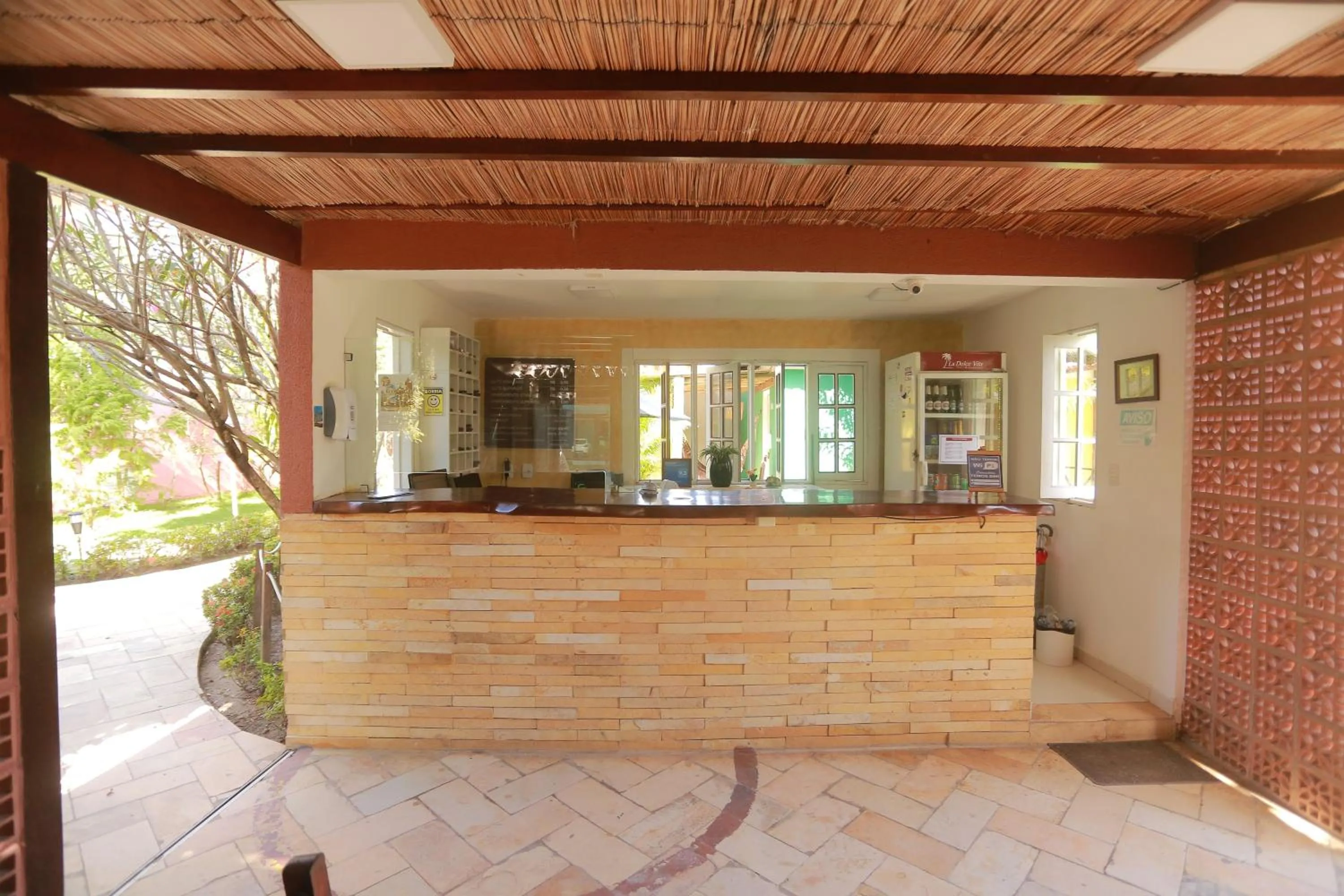 Lobby or reception in La Dolce Vita Flat & Pousada