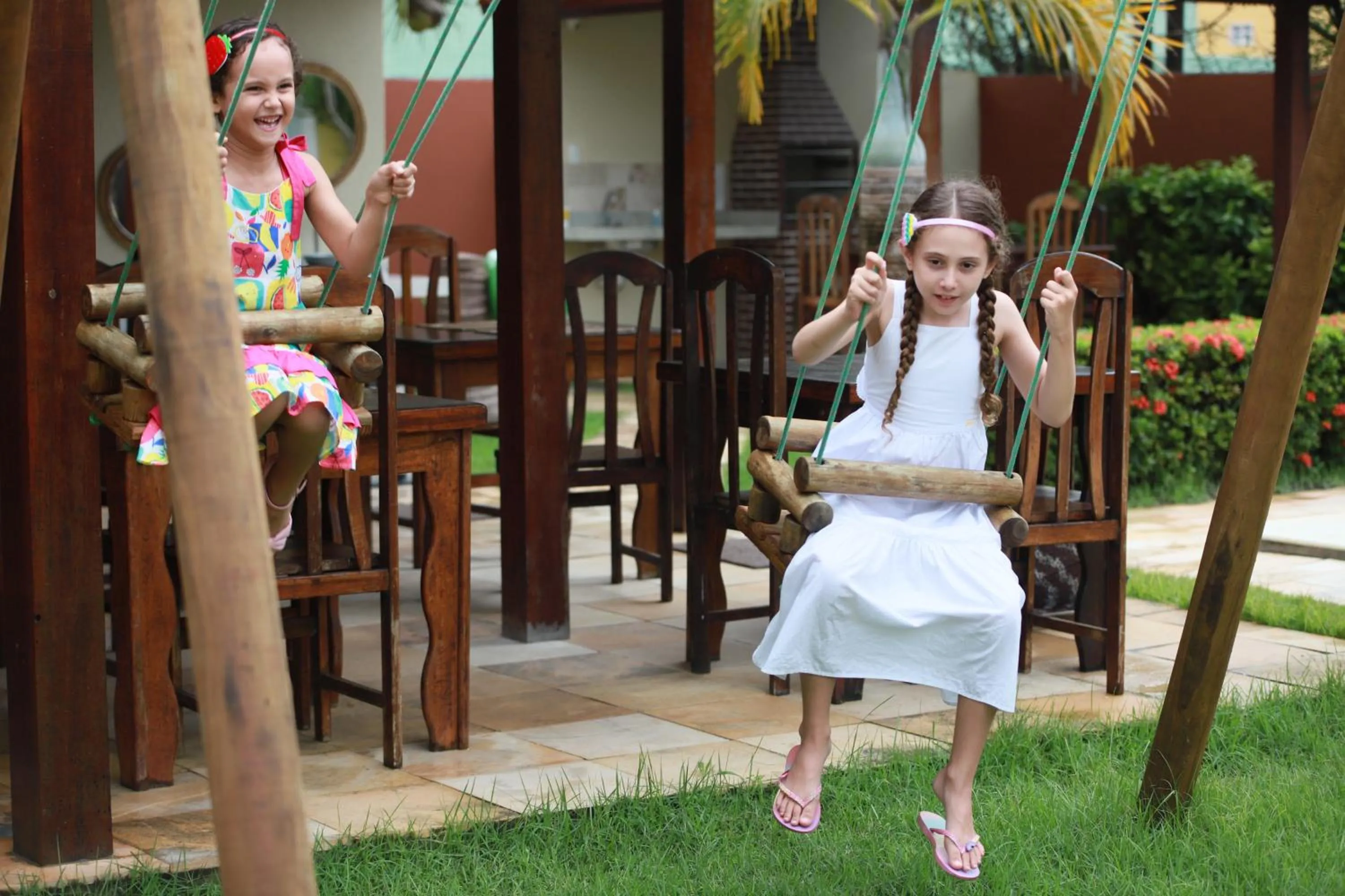 Inner courtyard view in La Dolce Vita Flat & Pousada