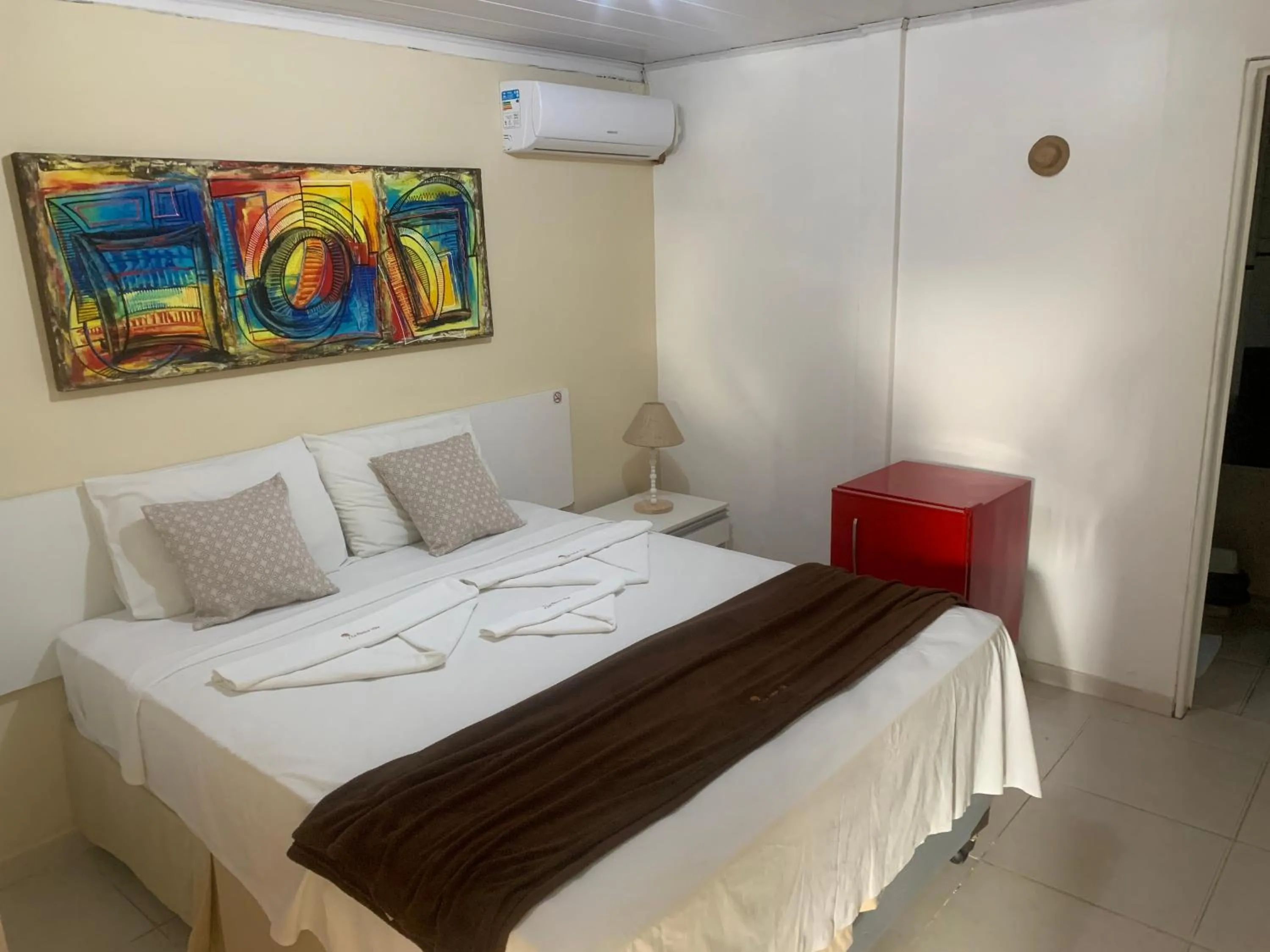 Bed in La Dolce Vita Flat & Pousada