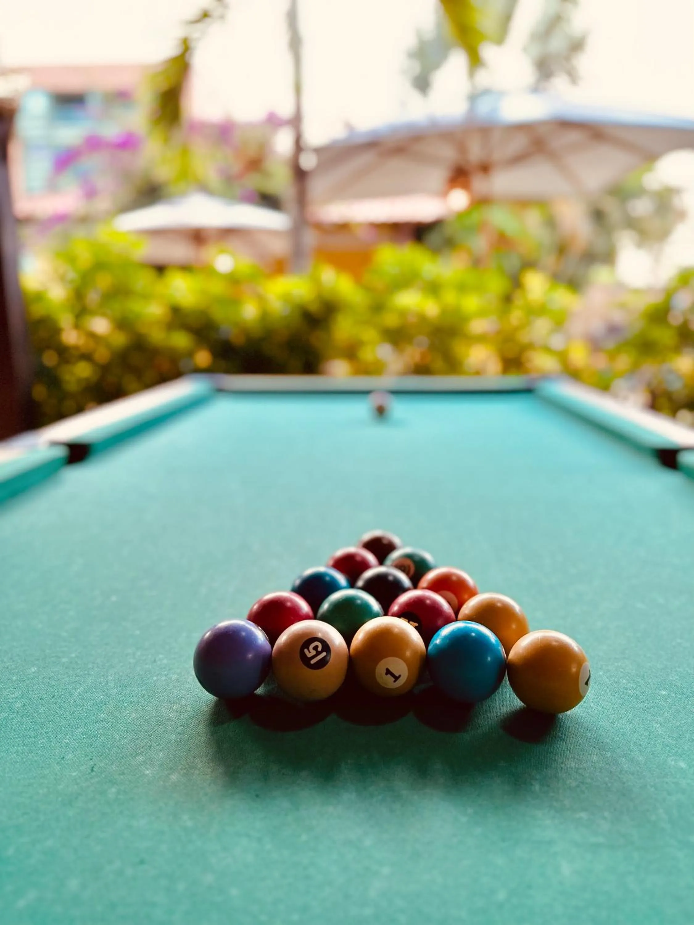 Billiard in La Dolce Vita Flat & Pousada