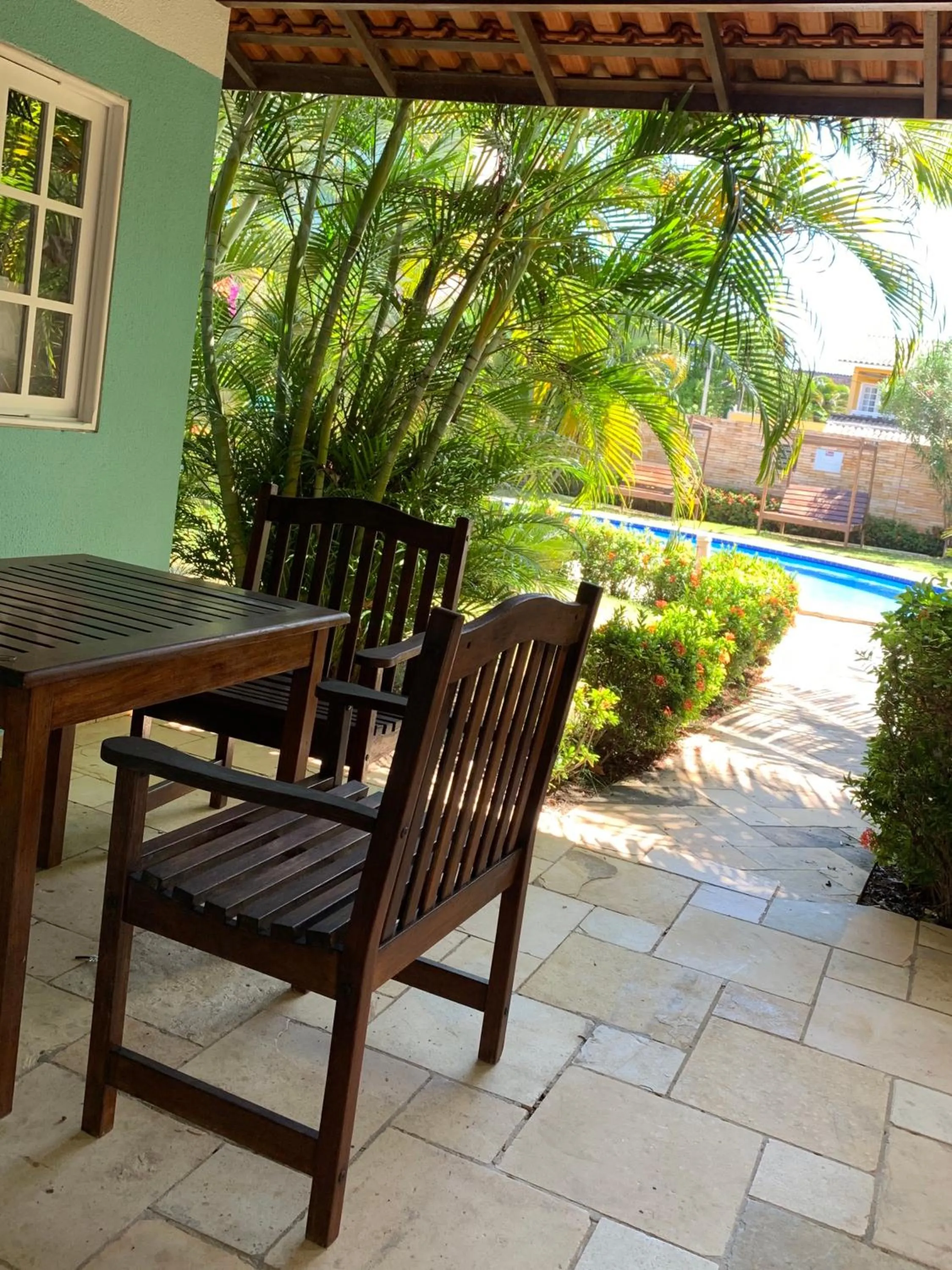 Patio in La Dolce Vita Flat & Pousada