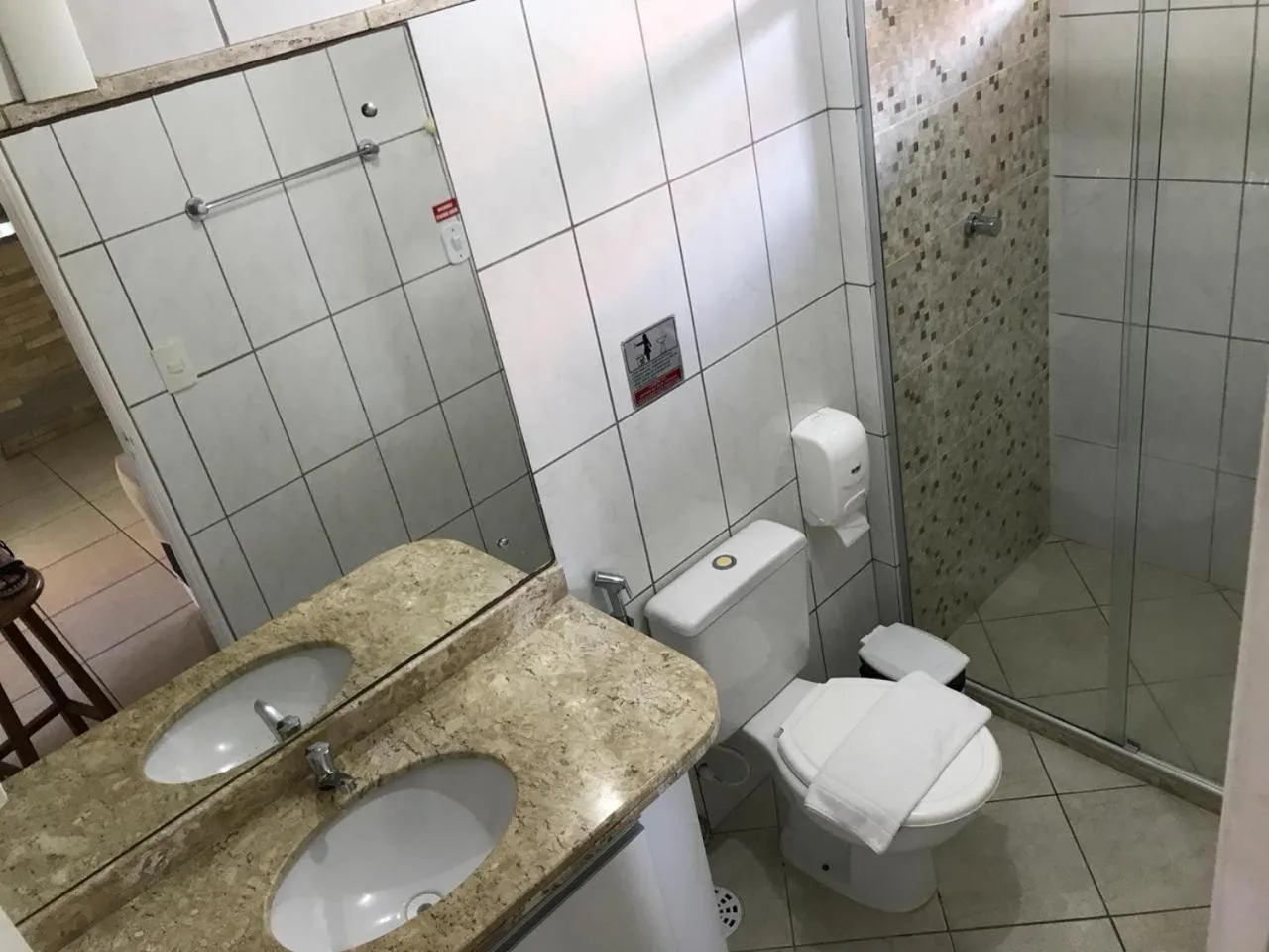 Bathroom in La Dolce Vita Flat & Pousada