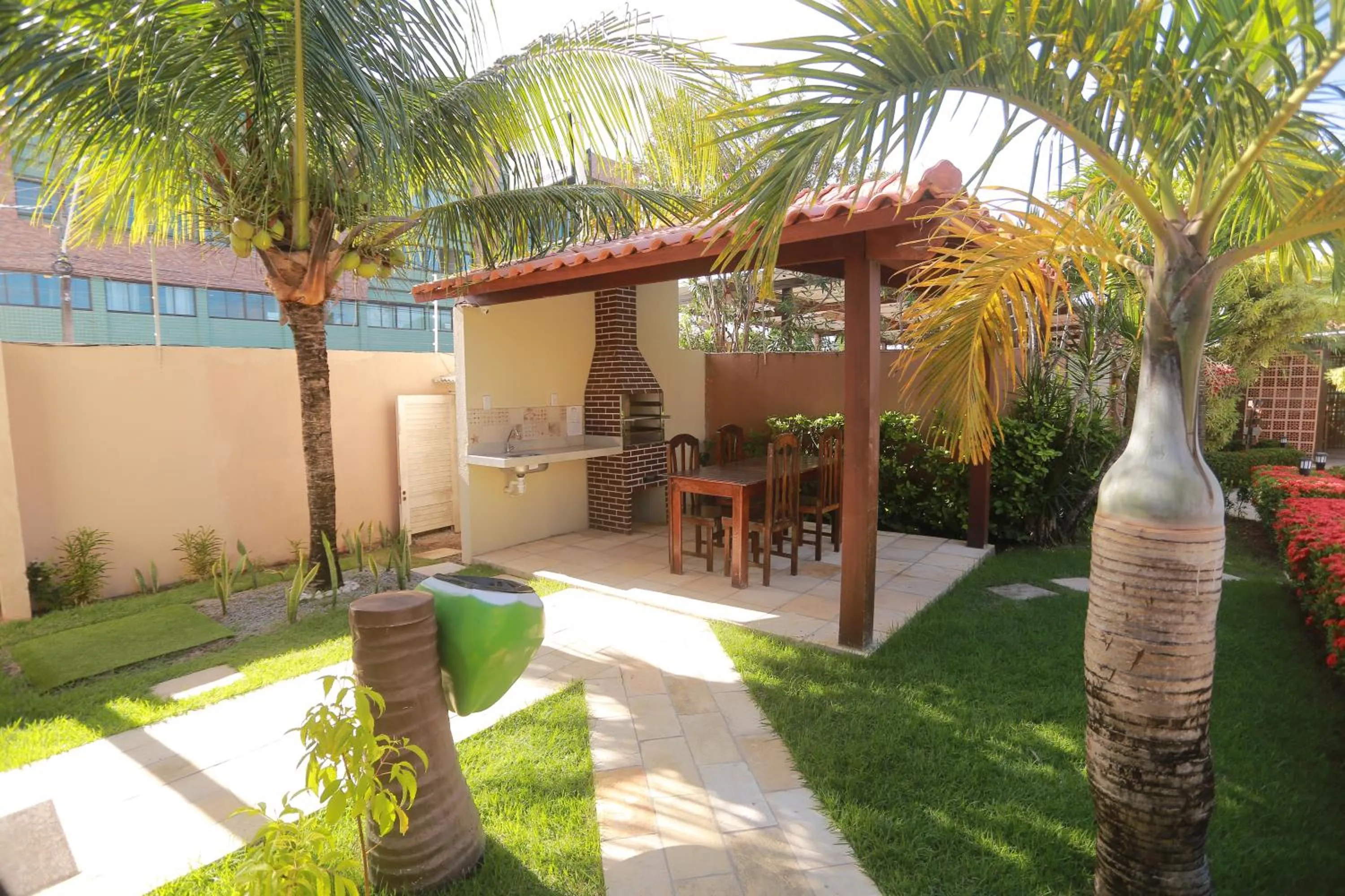 BBQ facilities in La Dolce Vita Flat & Pousada