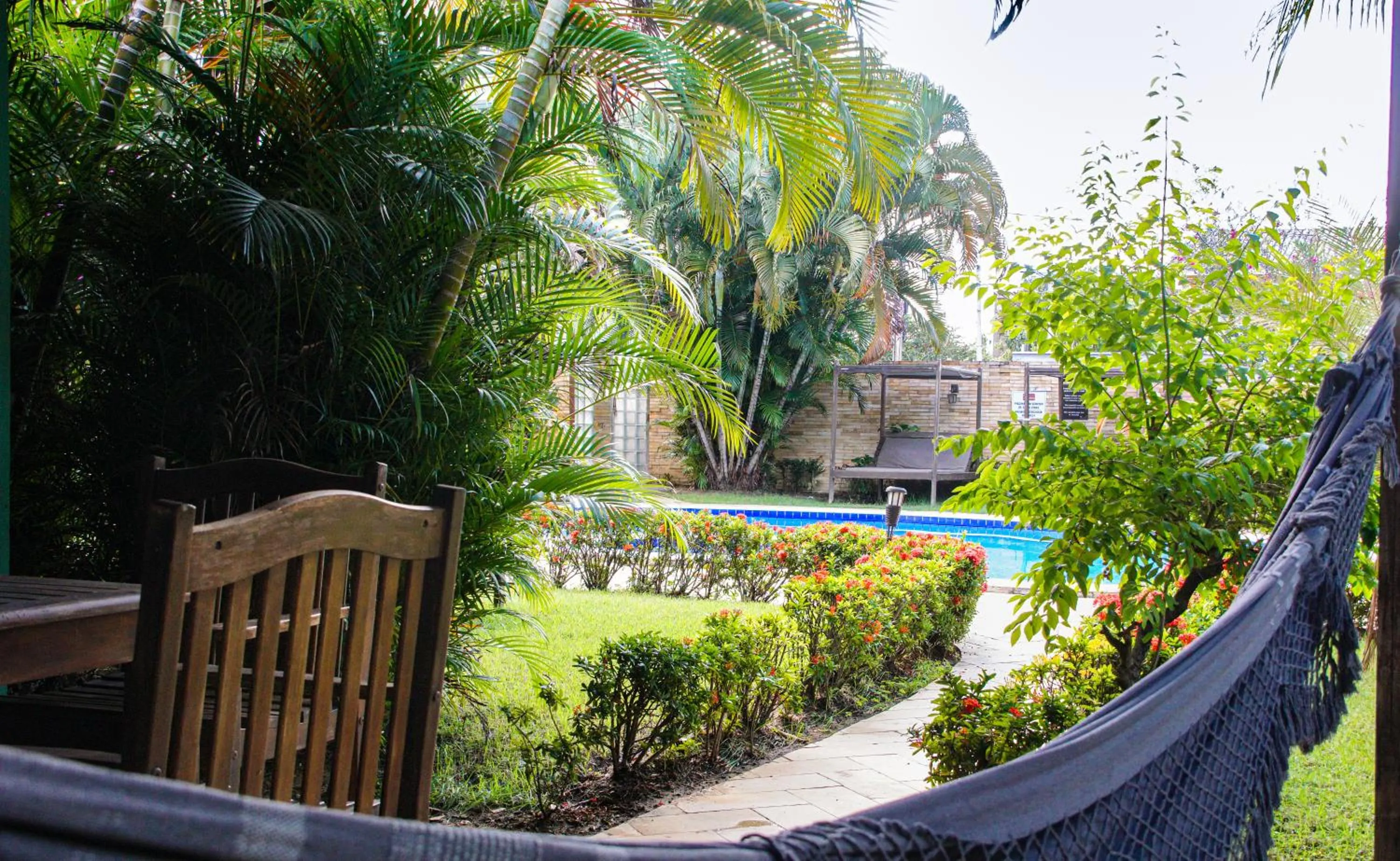 Swimming pool in La Dolce Vita Flat & Pousada