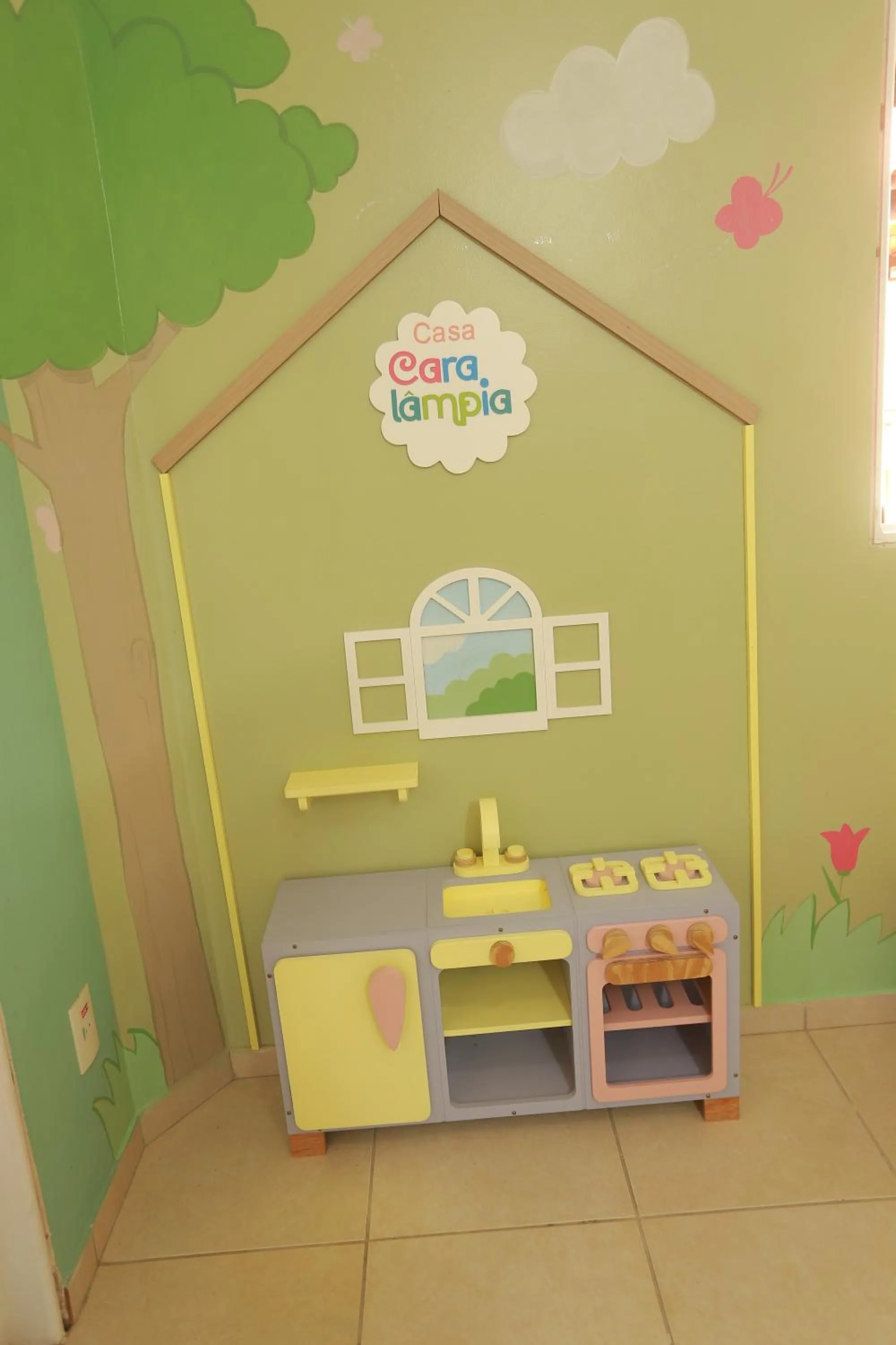 Children play ground in La Dolce Vita Flat & Pousada