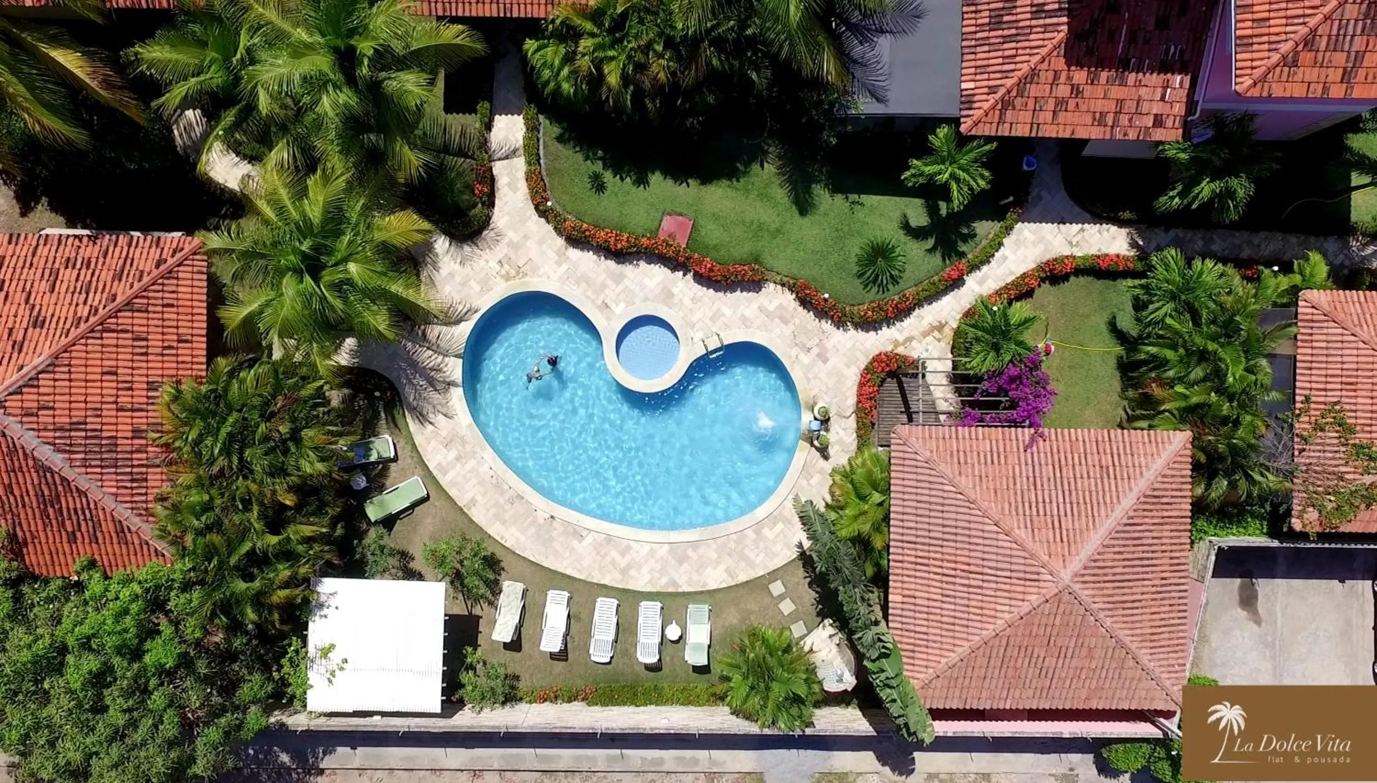 Bird's eye view in La Dolce Vita Flat & Pousada