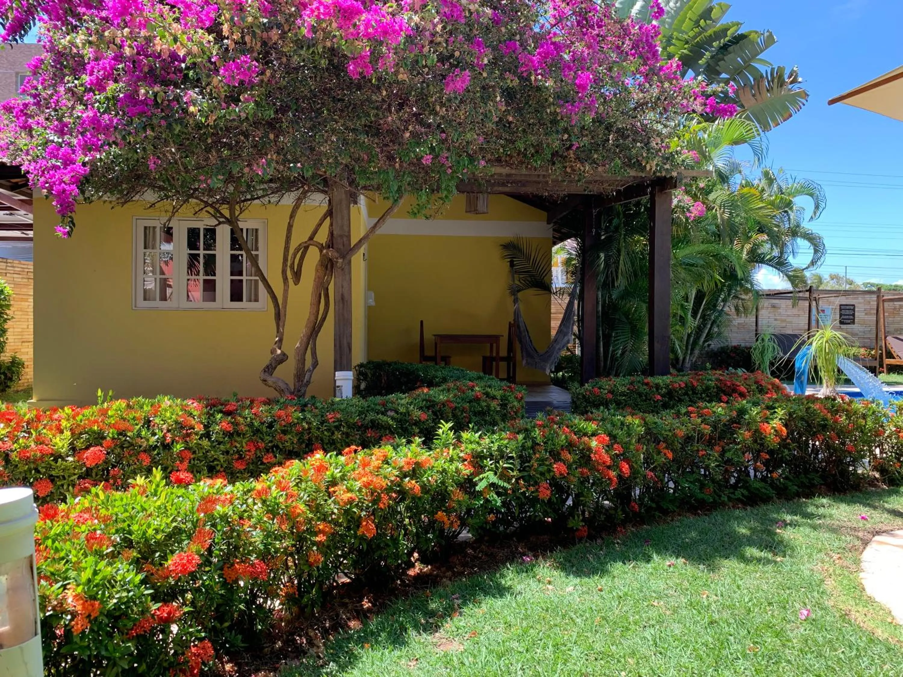 Patio in La Dolce Vita Flat & Pousada