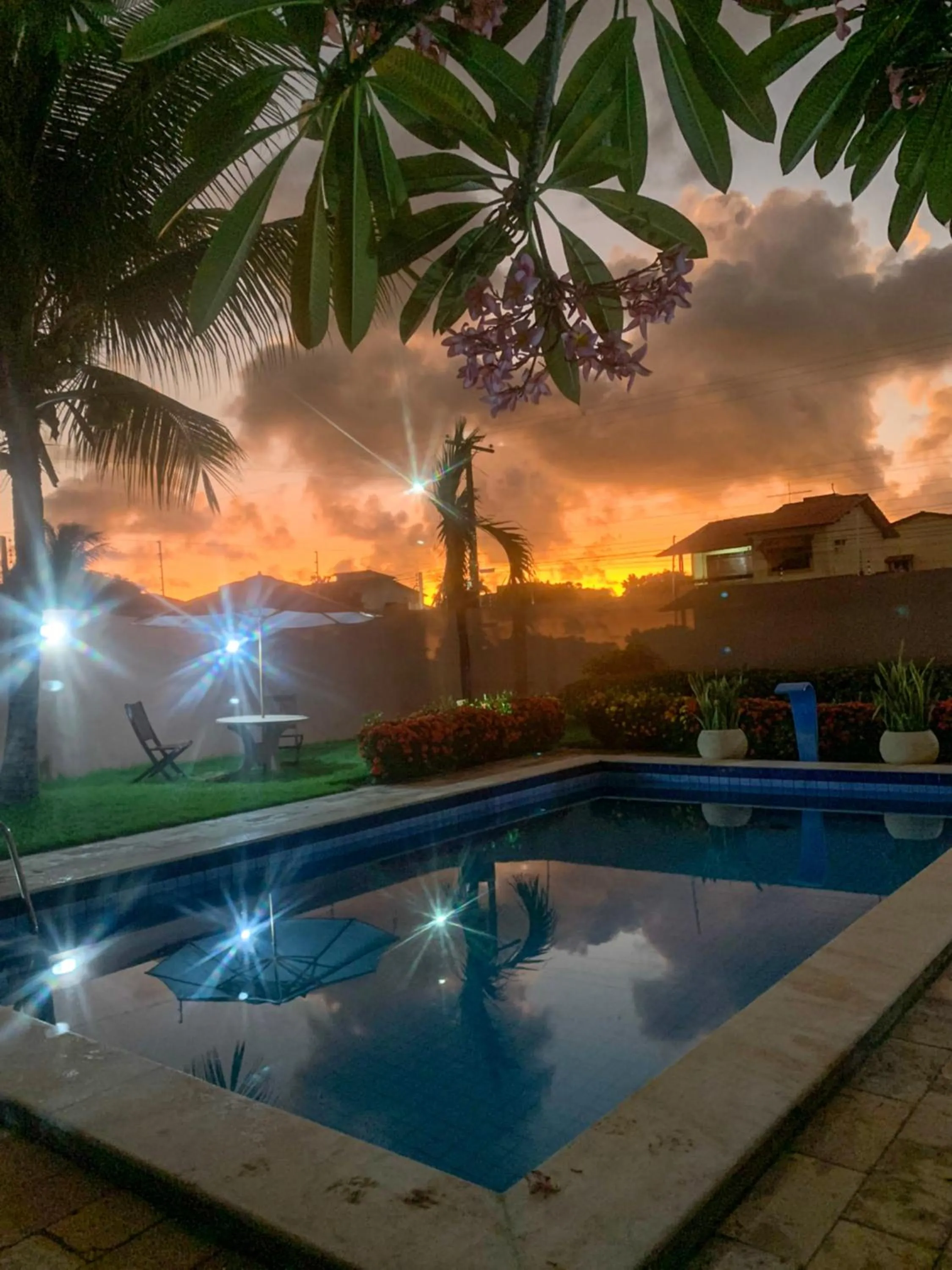 Swimming pool in La Dolce Vita Flat & Pousada