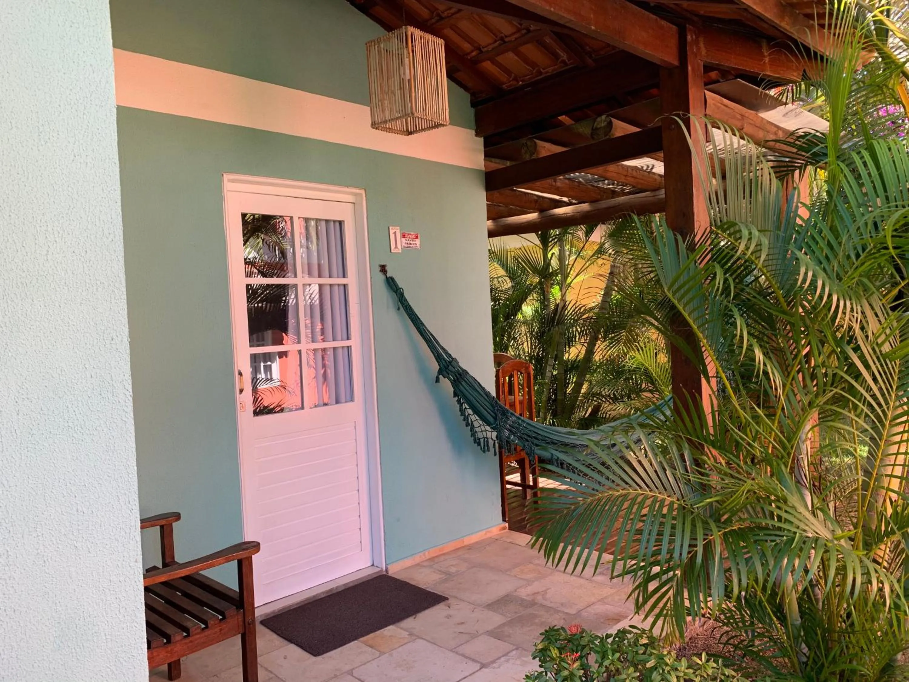 Patio in La Dolce Vita Flat & Pousada