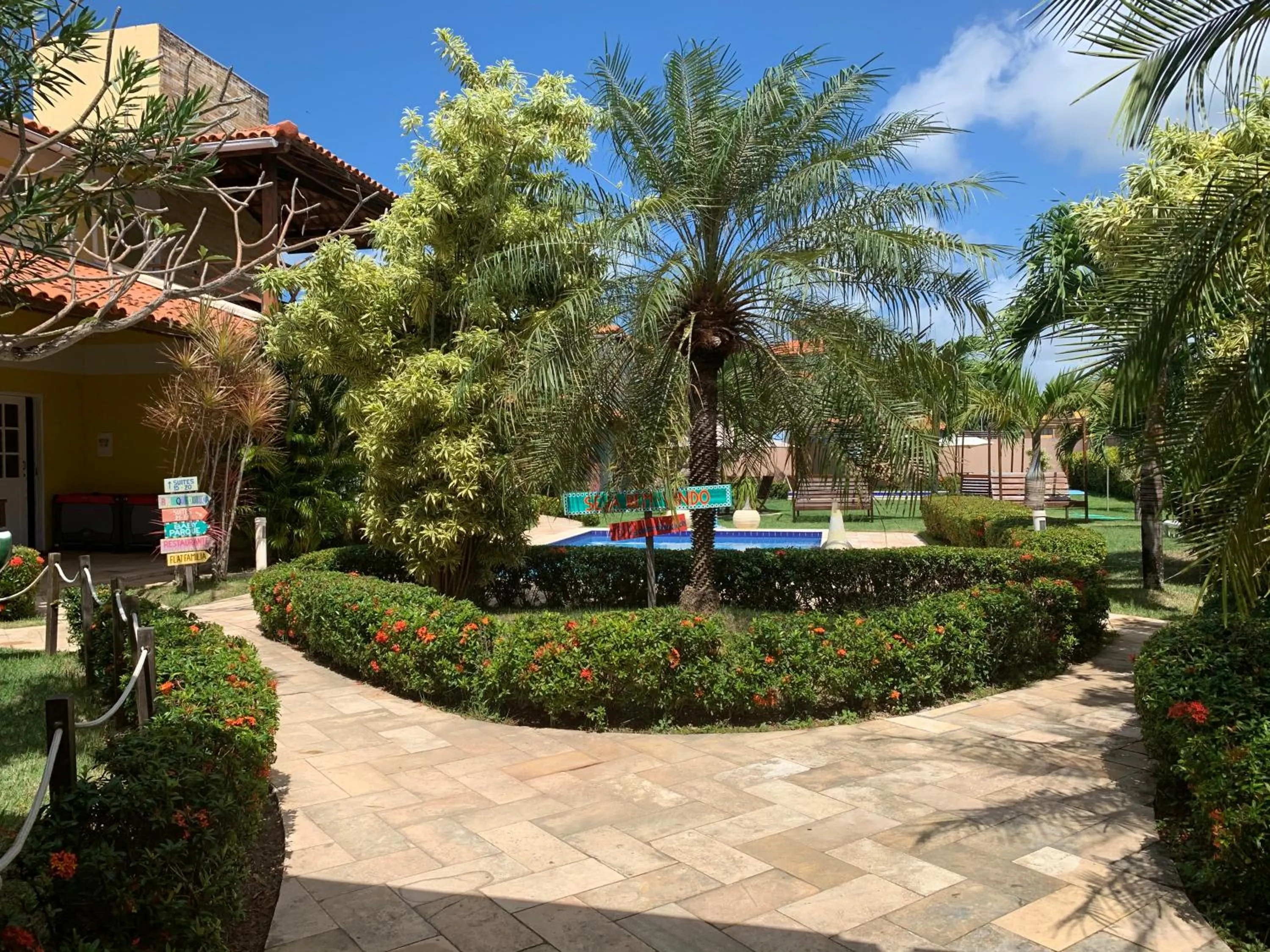 Patio in La Dolce Vita Flat & Pousada