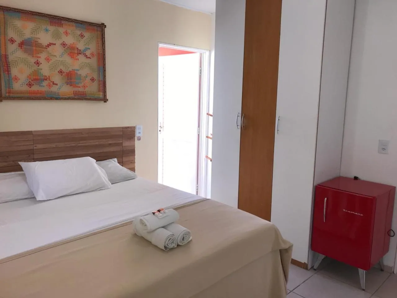 Bed in La Dolce Vita Flat & Pousada