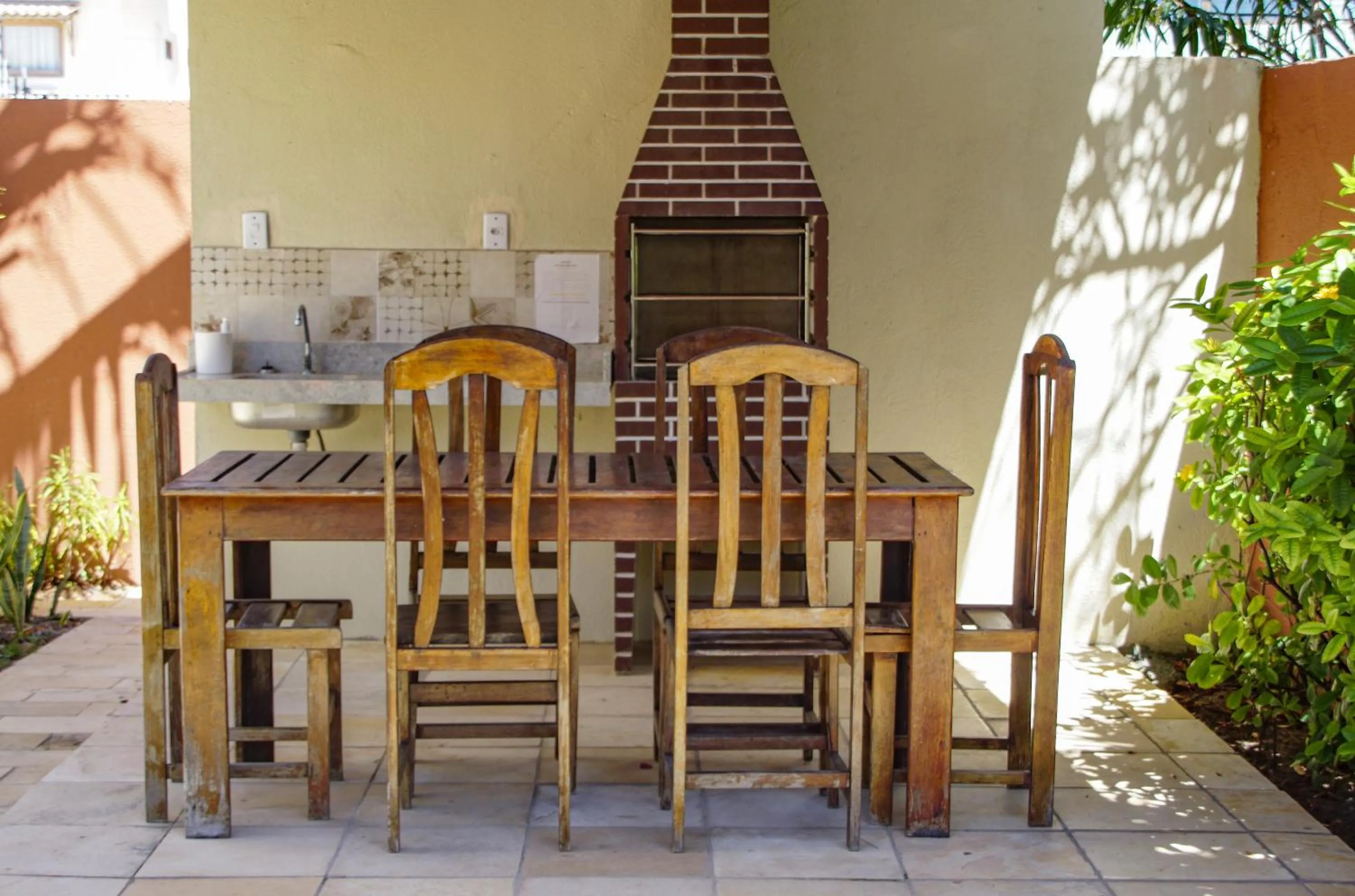 BBQ facilities in La Dolce Vita Flat & Pousada