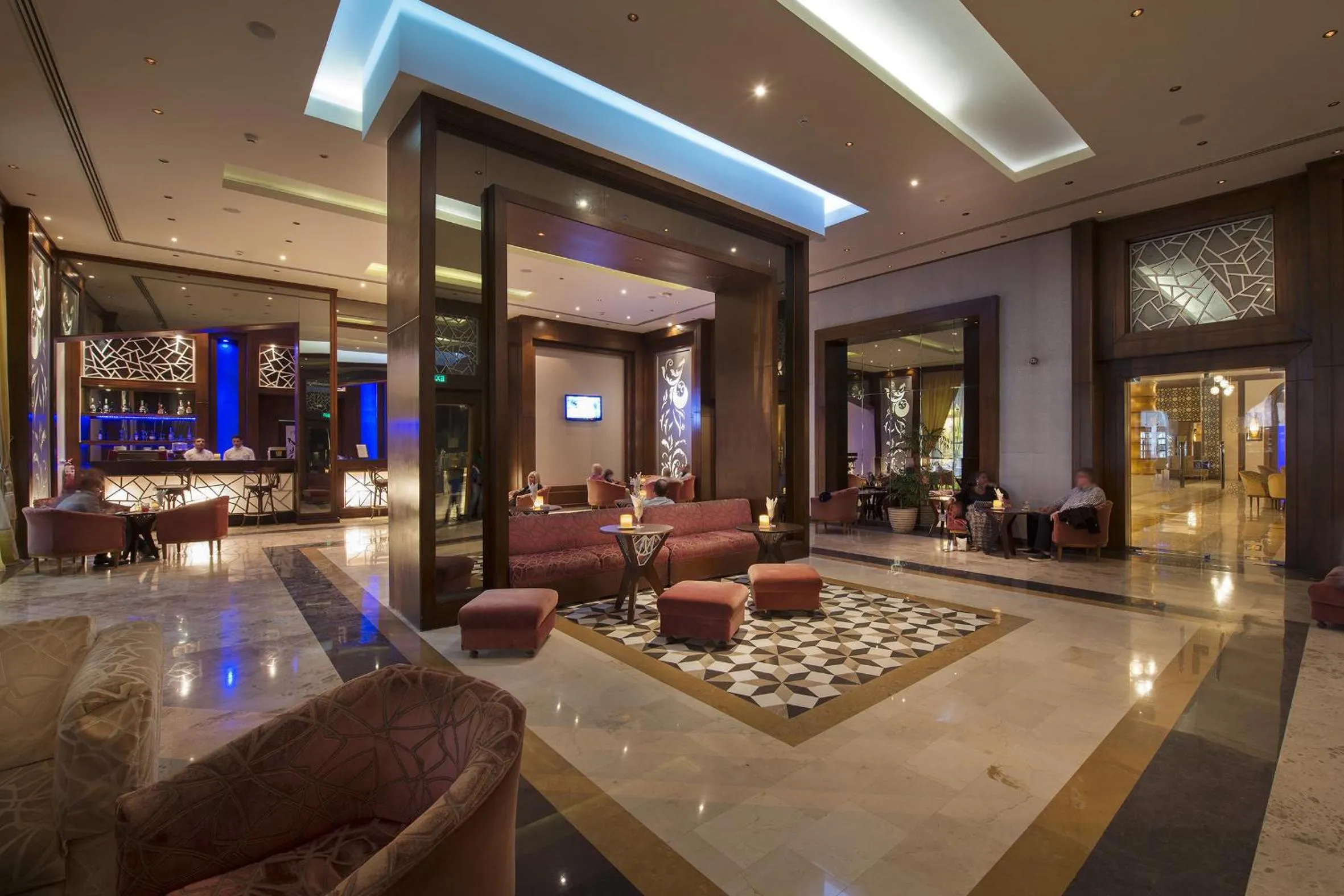 Lobby or reception in Sunrise Arabian Beach Resort