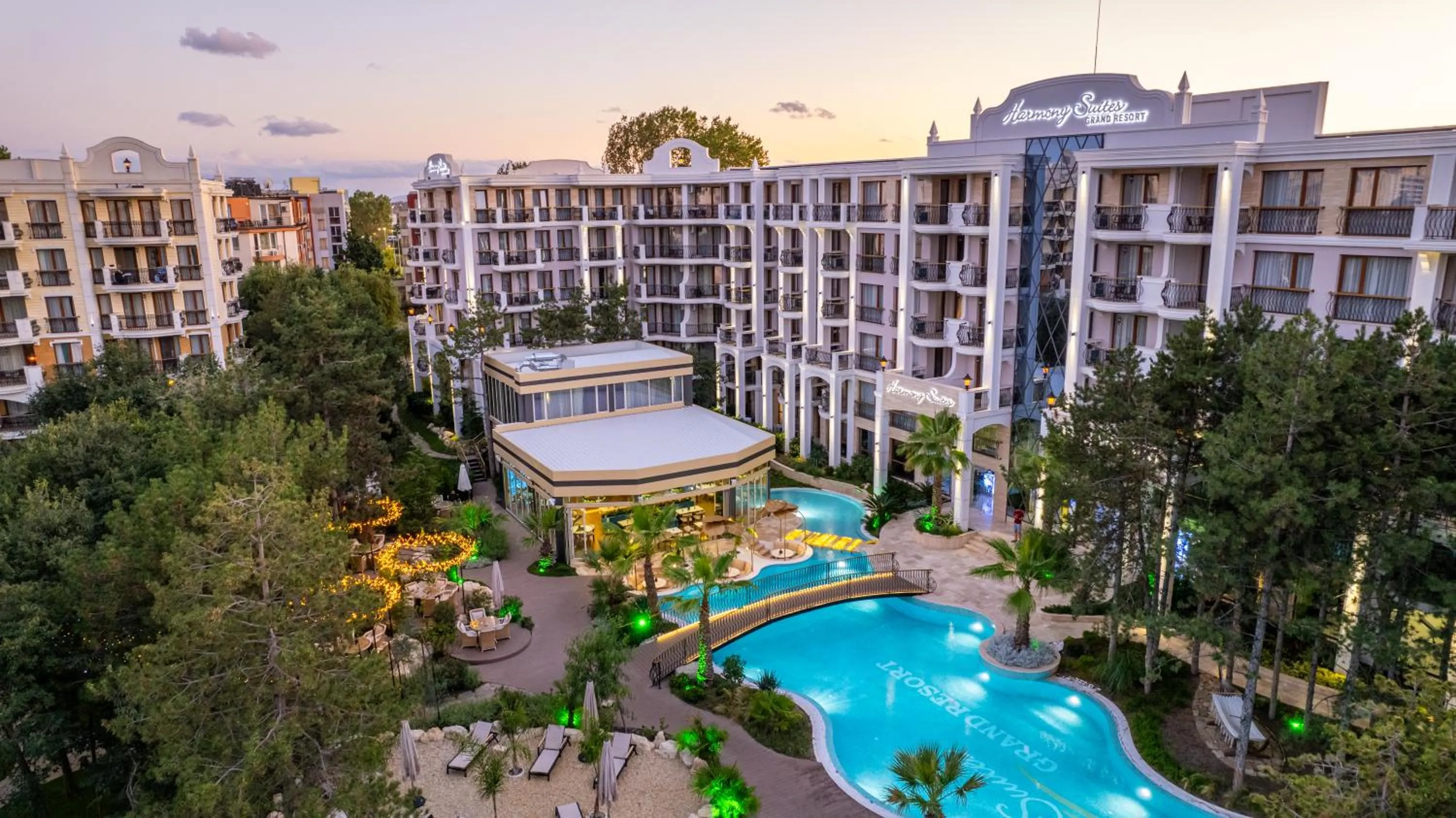 Property building in Harmony Suites Grand Resort