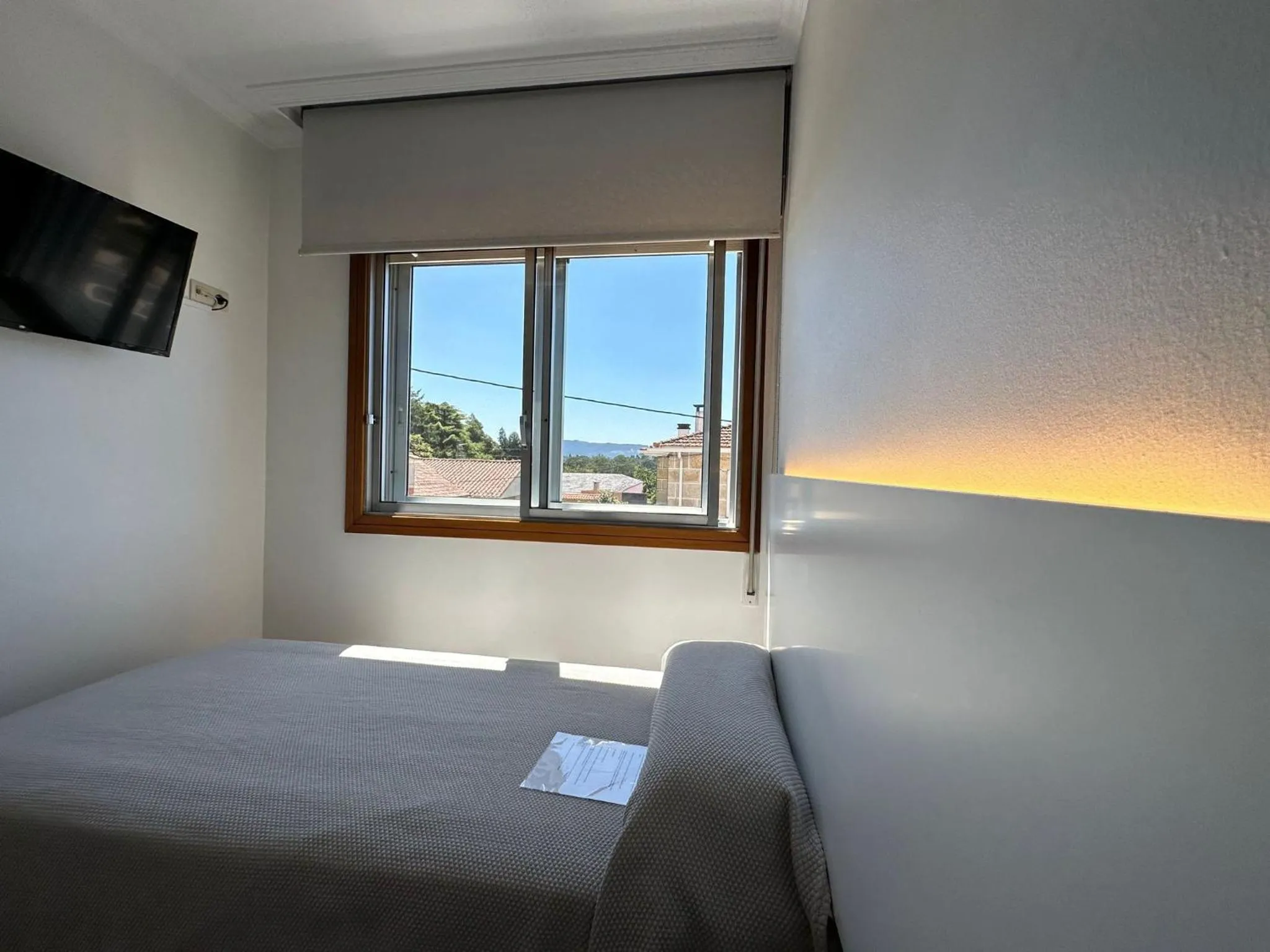 Bed in Pensión Venus