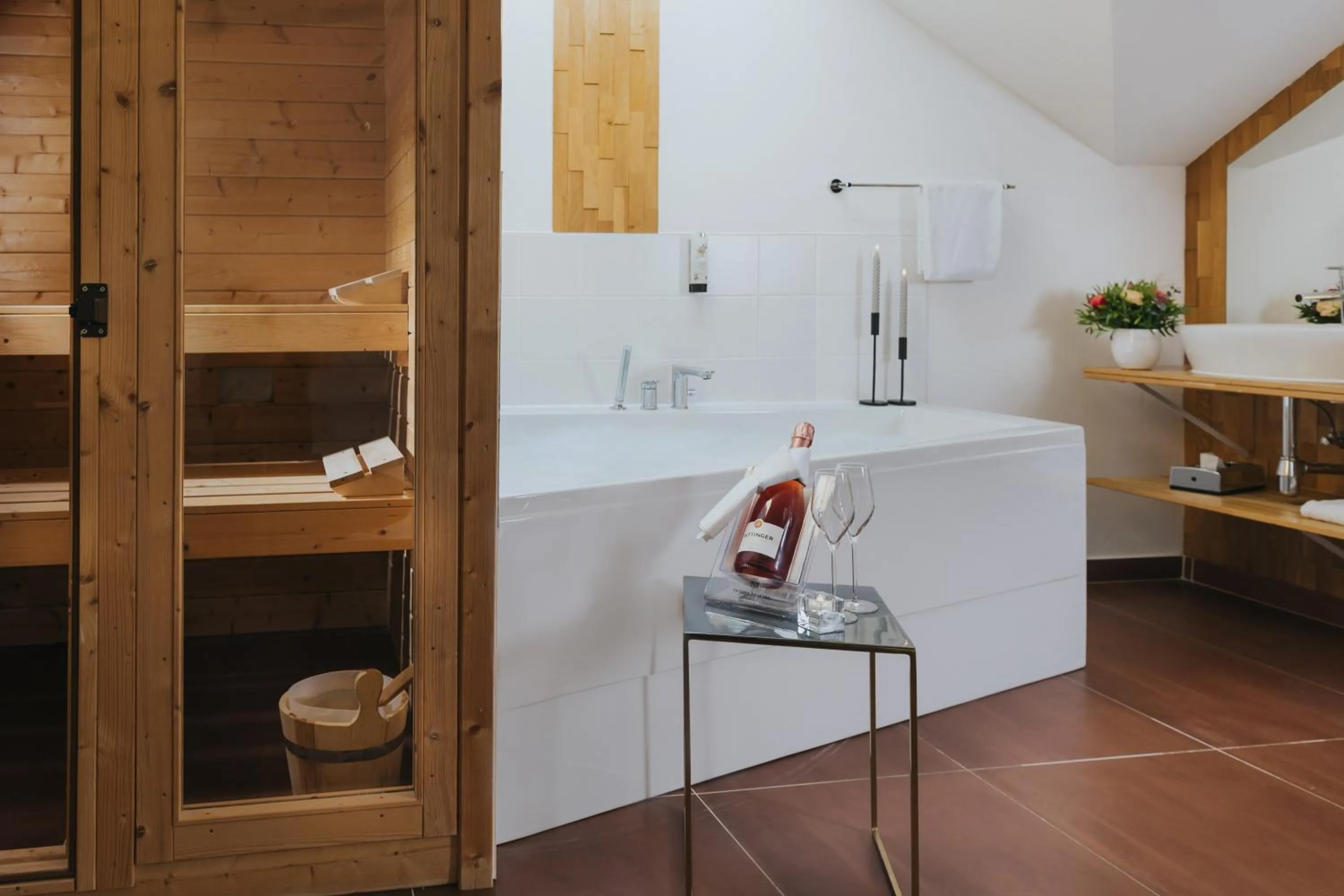 Sauna in Gutshof Sagmühle