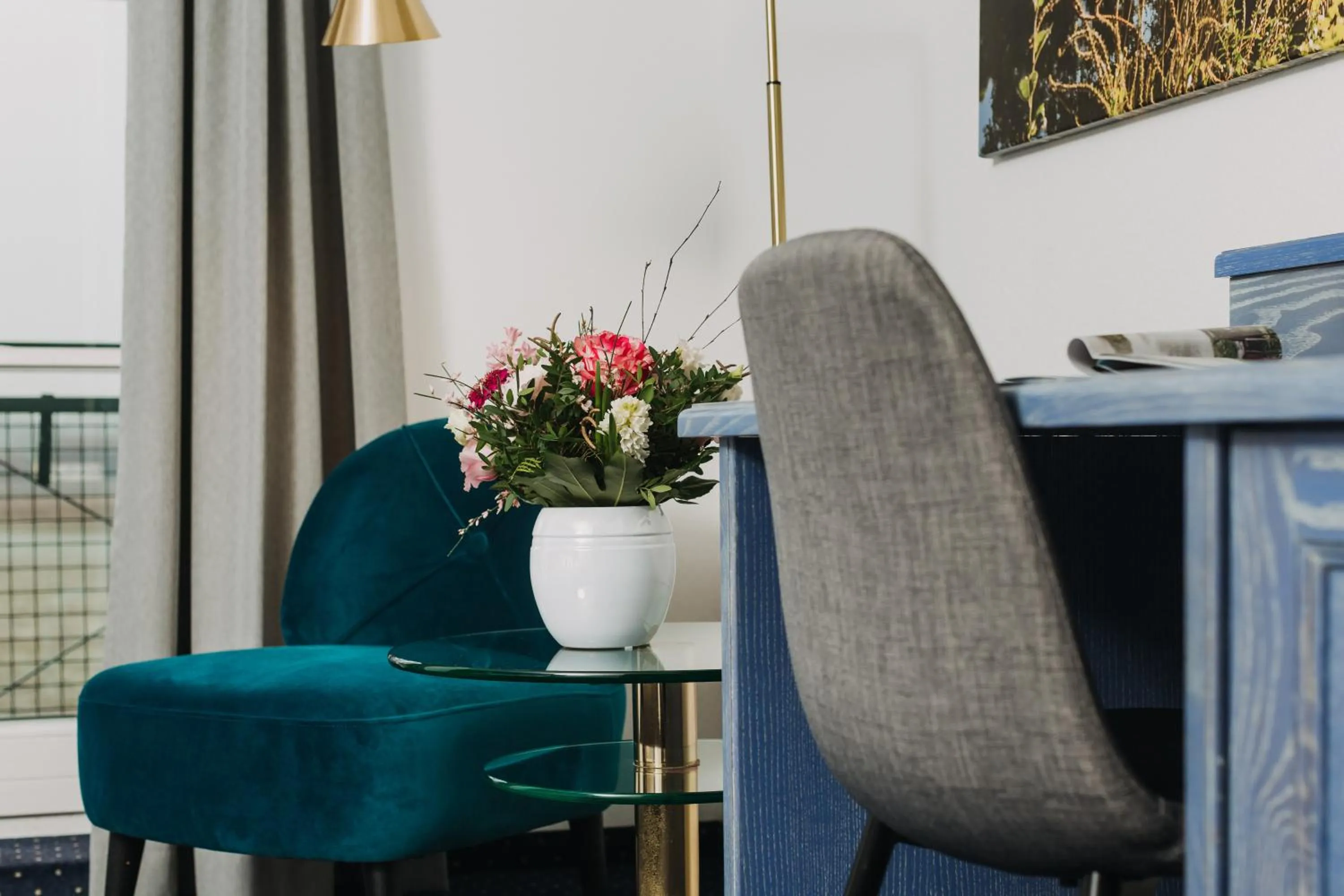 Seating area in Gutshof Sagmühle