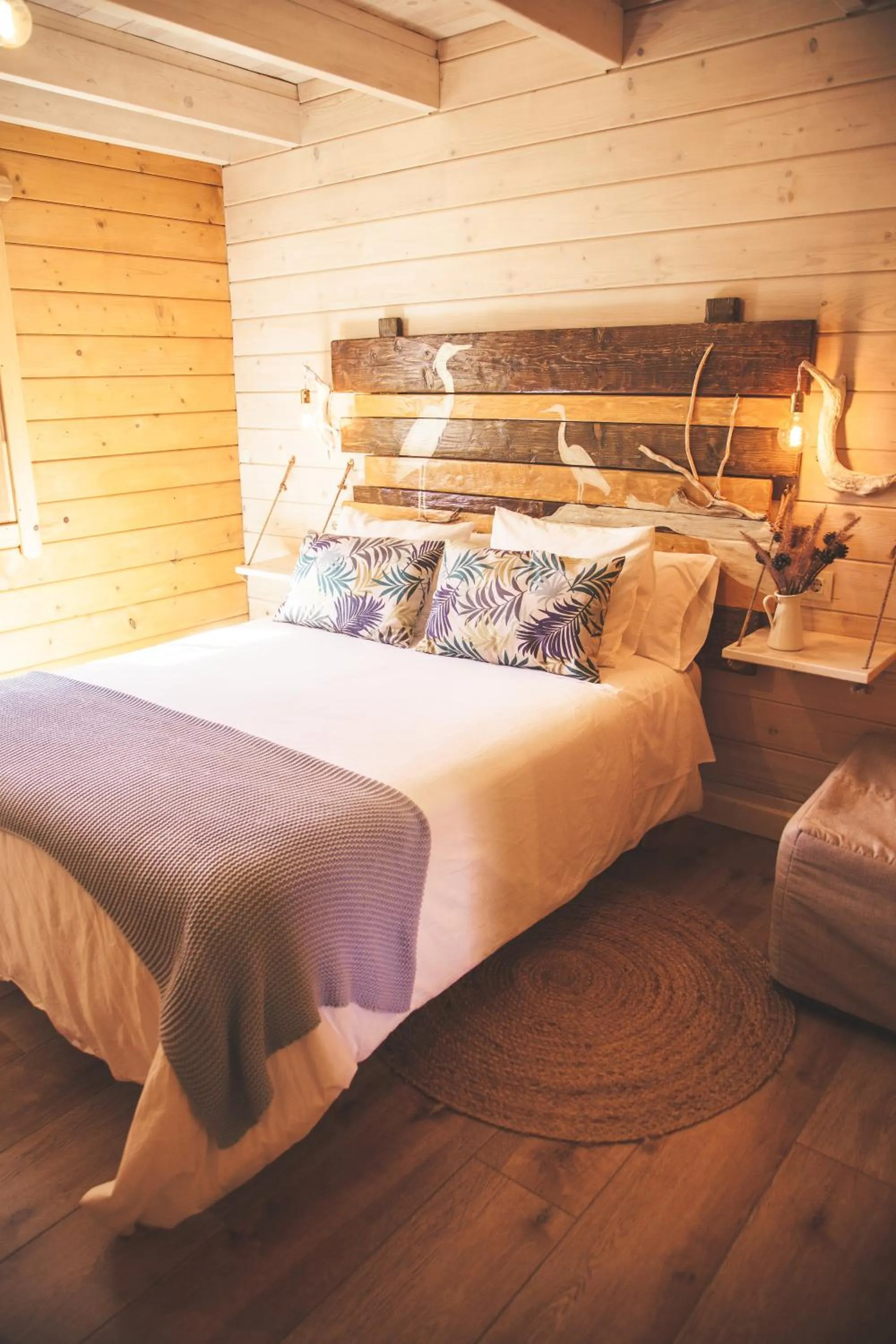 Bed in Cabanas da Ría