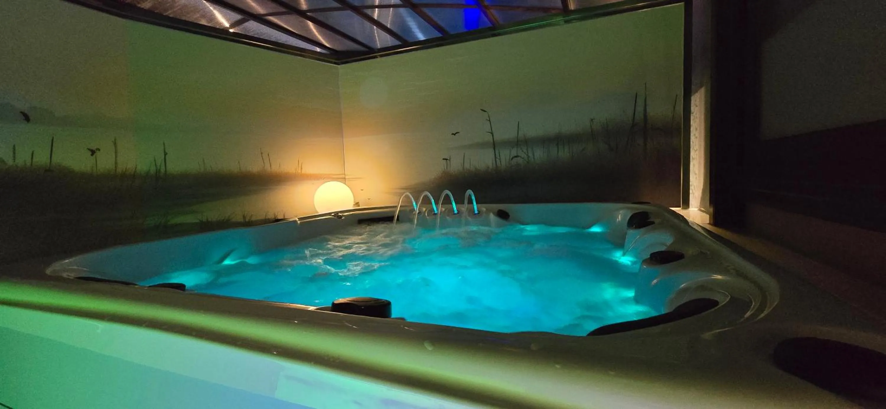 Hot Tub in Cabanas da Ría