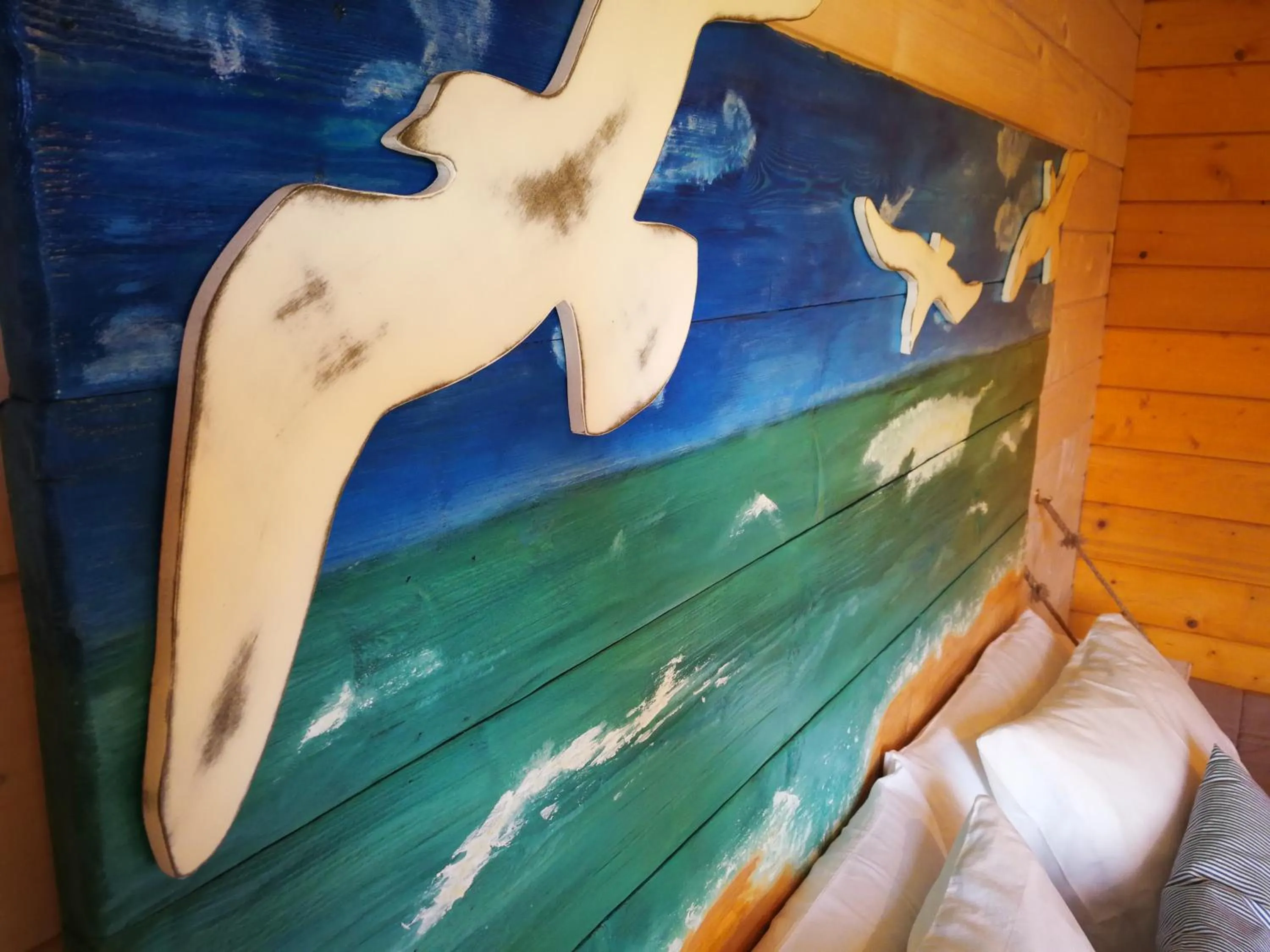 Bed in Cabanas da Ría