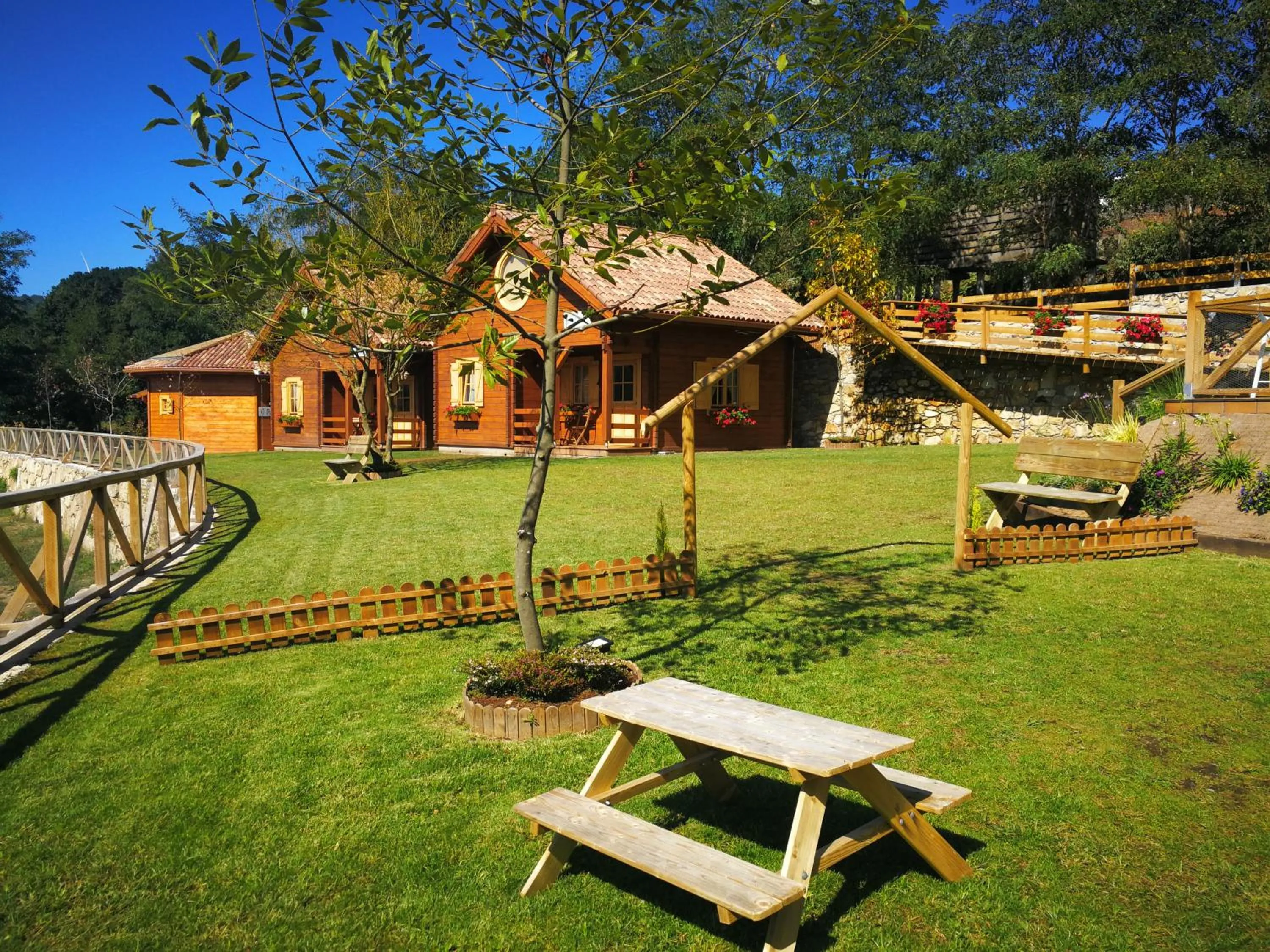 Garden in Cabanas da Ría