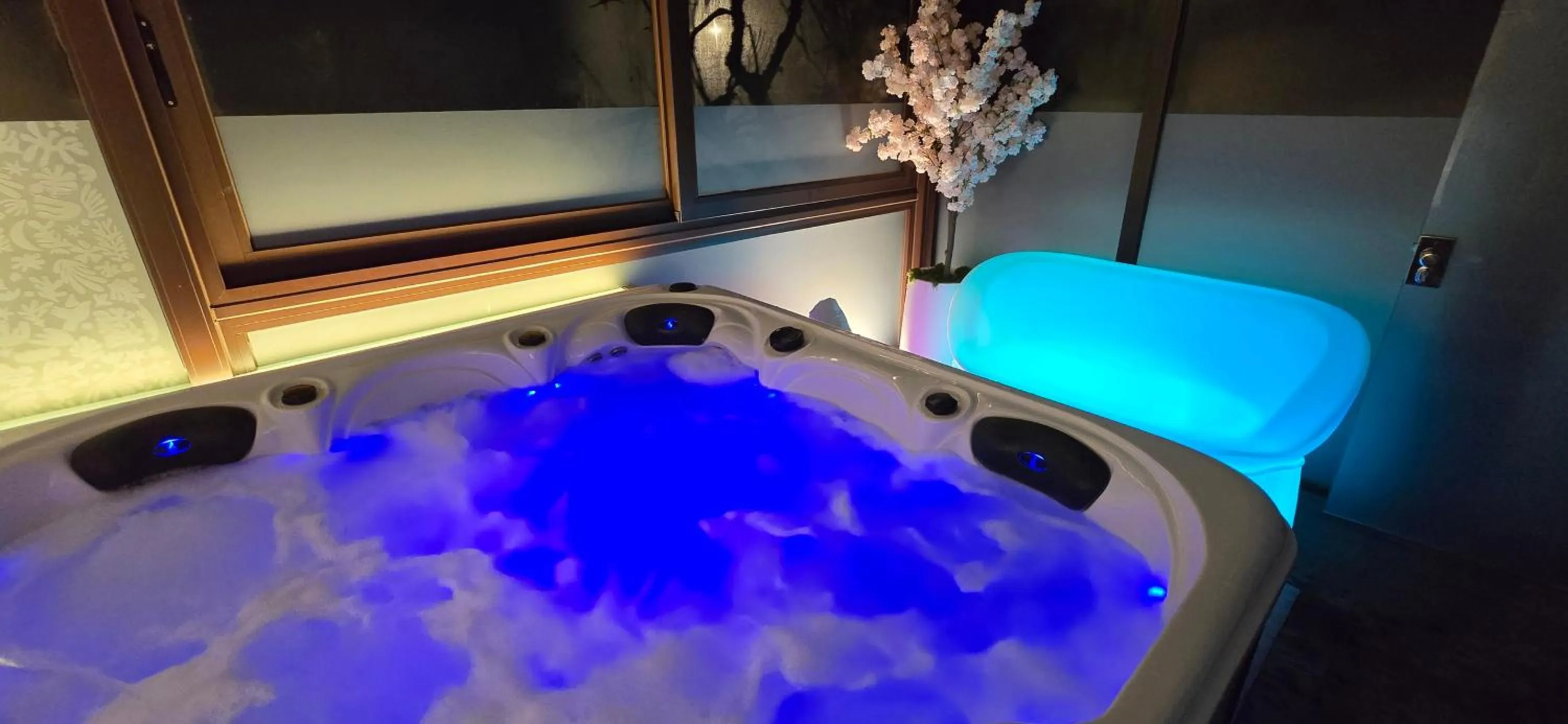 Hot Tub in Cabanas da Ría