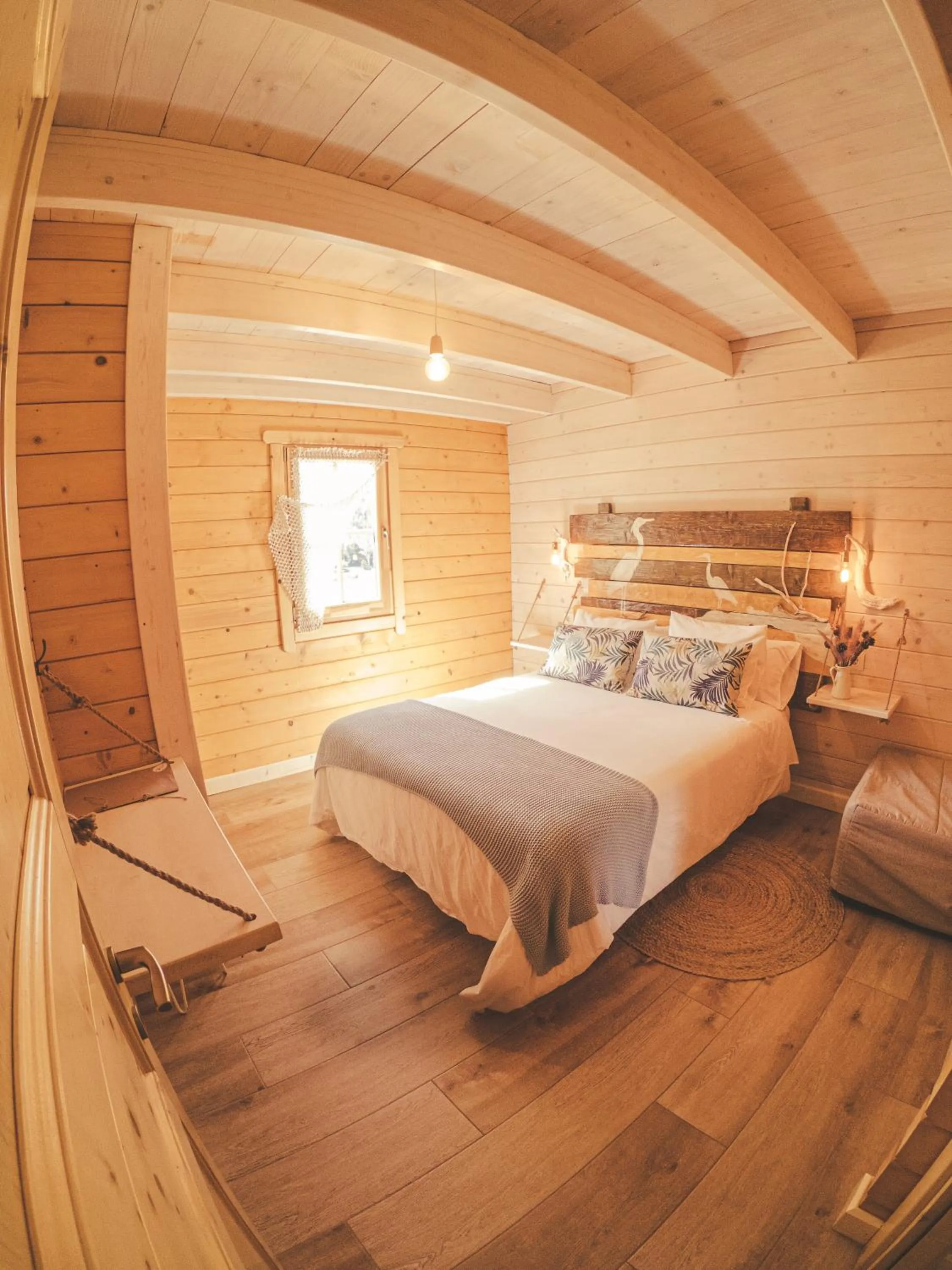 Bed in Cabanas da Ría