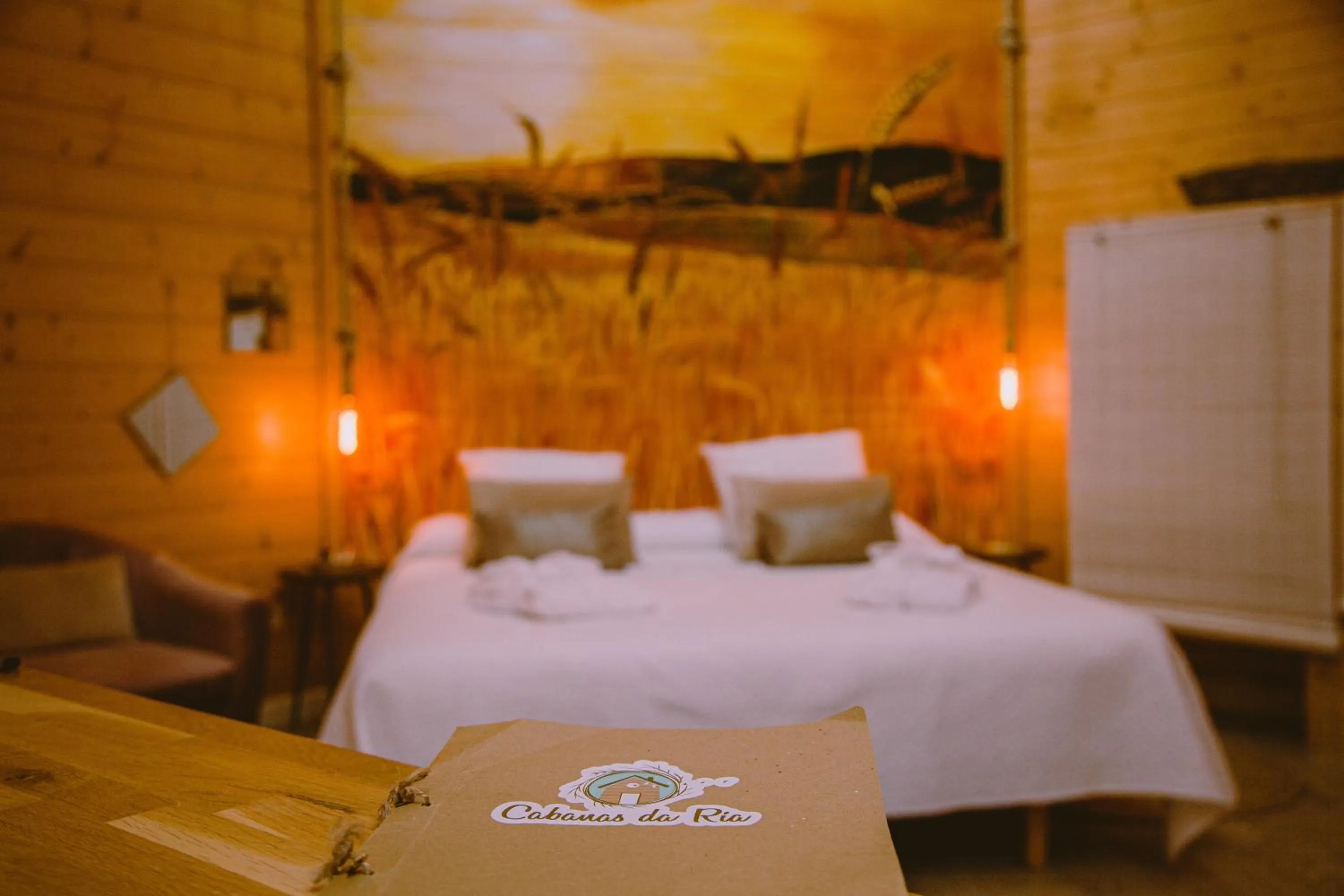 Bed in Cabanas da Ría