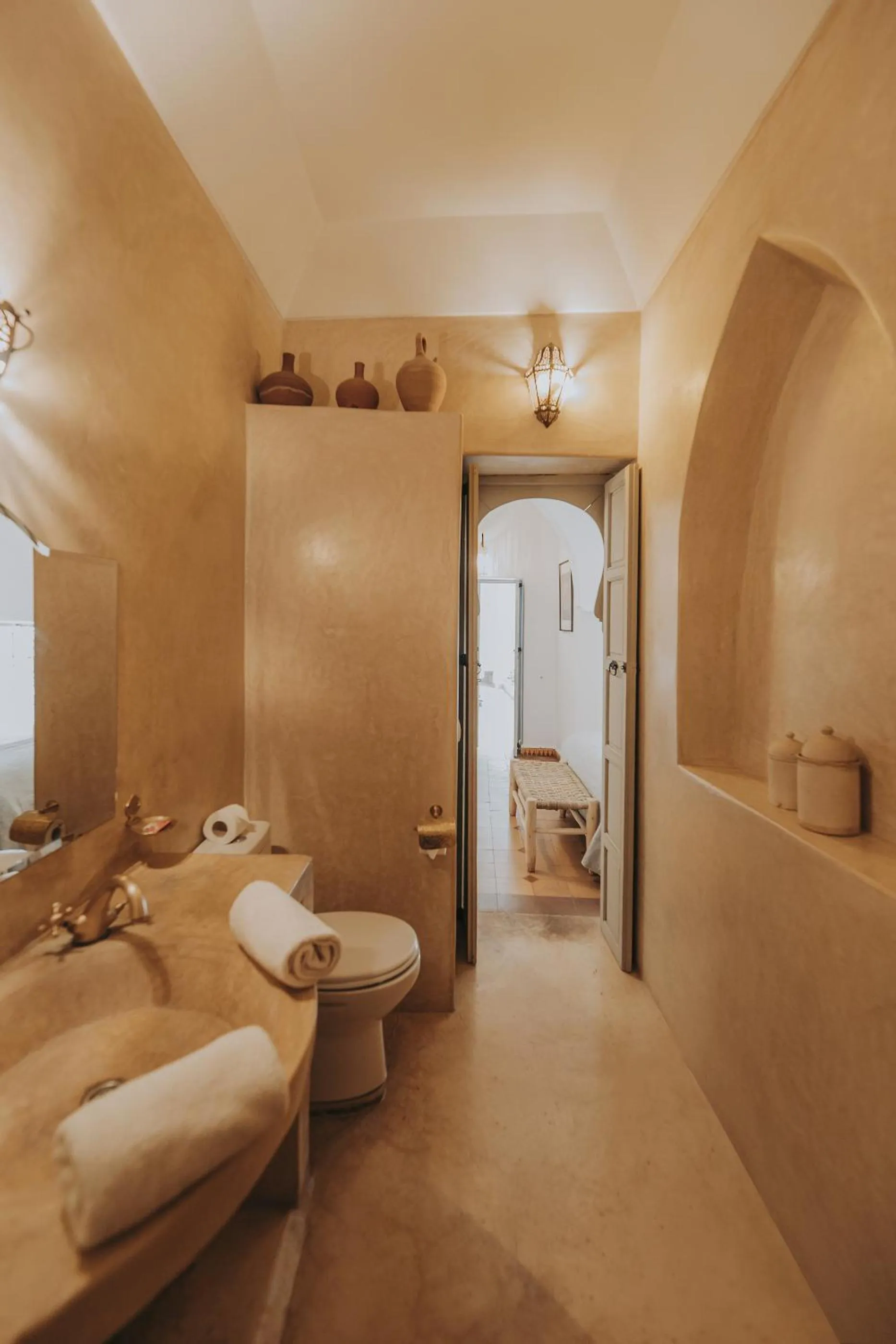 Bathroom in Riad Oriental Glory & Spa