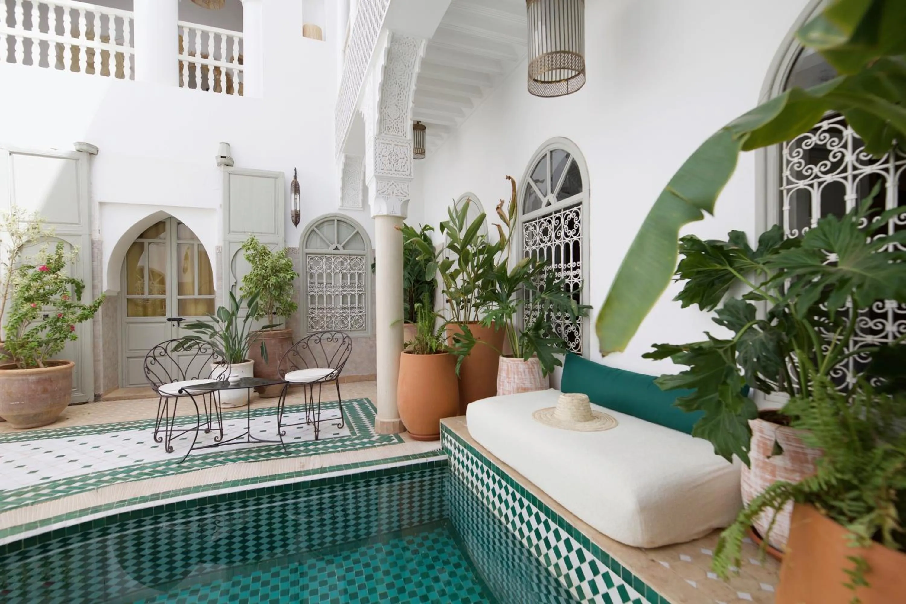 Patio in Riad Oriental Glory & Spa
