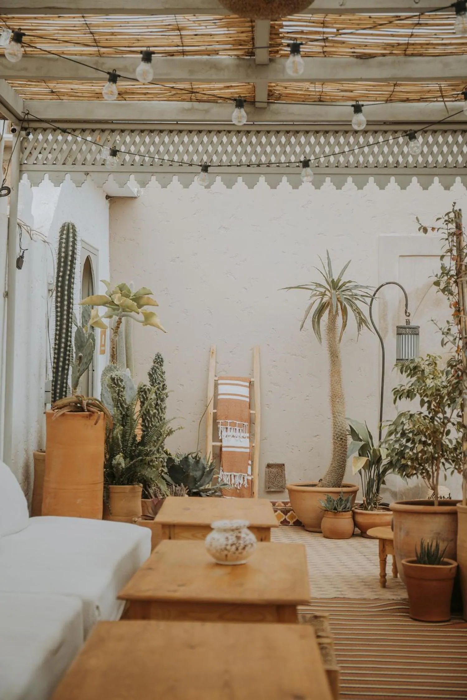 Patio in Riad Oriental Glory & Spa