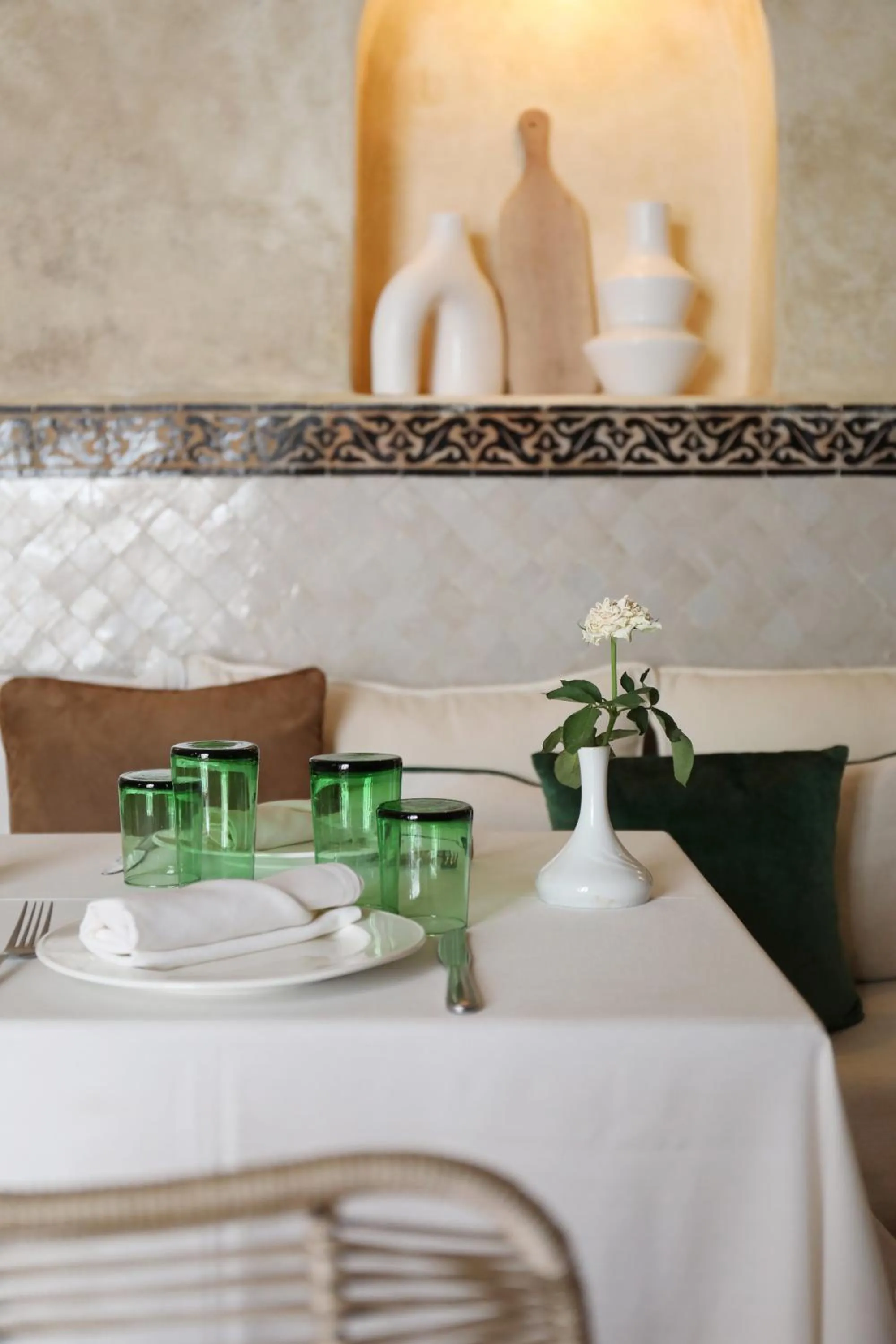 Restaurant/places to eat in Riad Oriental Glory & Spa