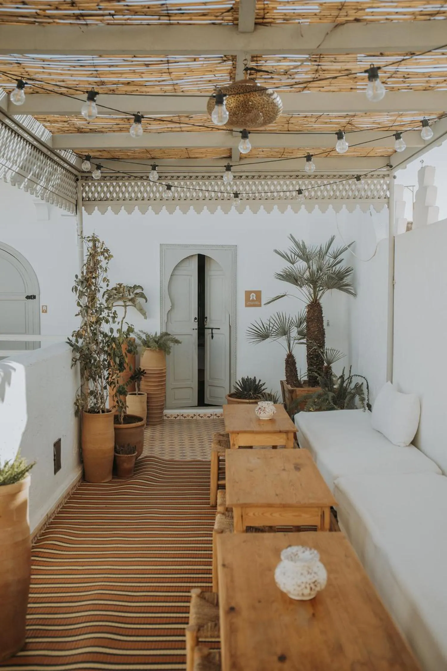 Patio in Riad Oriental Glory & Spa