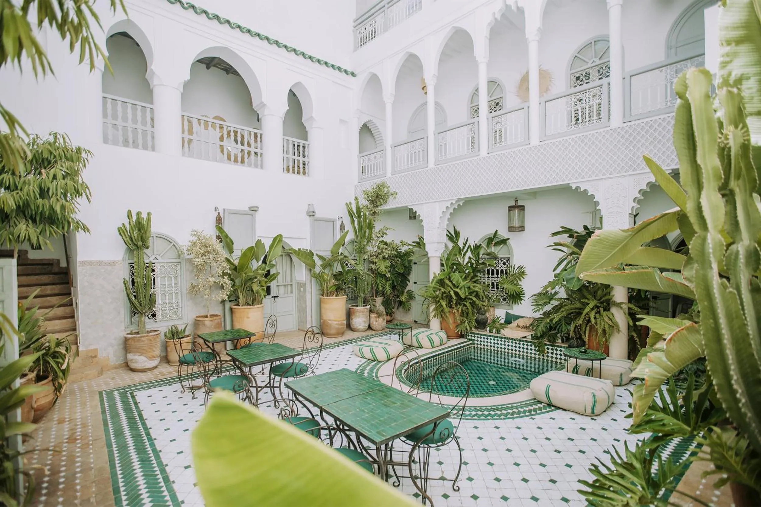 Patio in Riad Oriental Glory & Spa