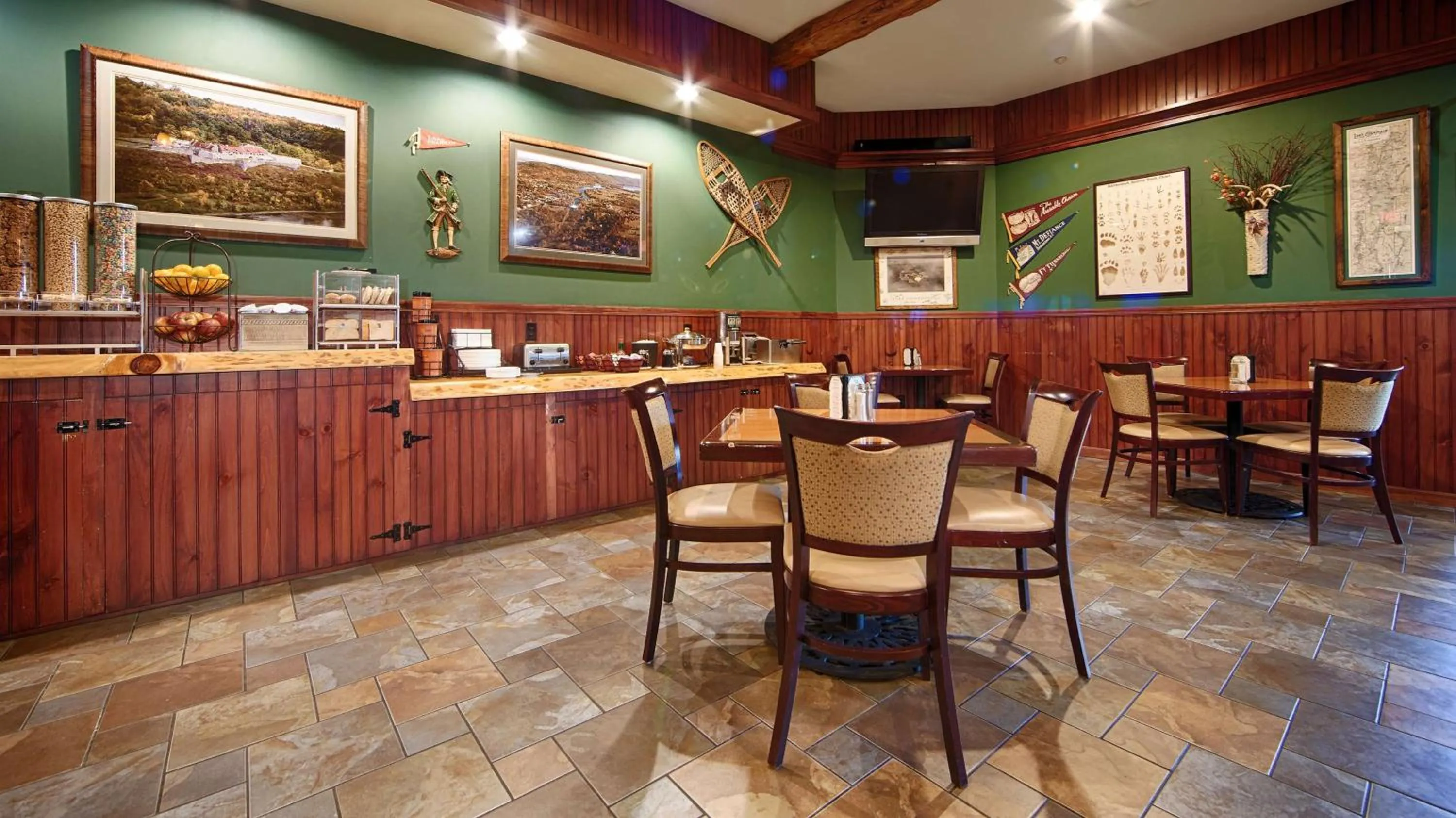 On site in Best Western Plus Ticonderoga