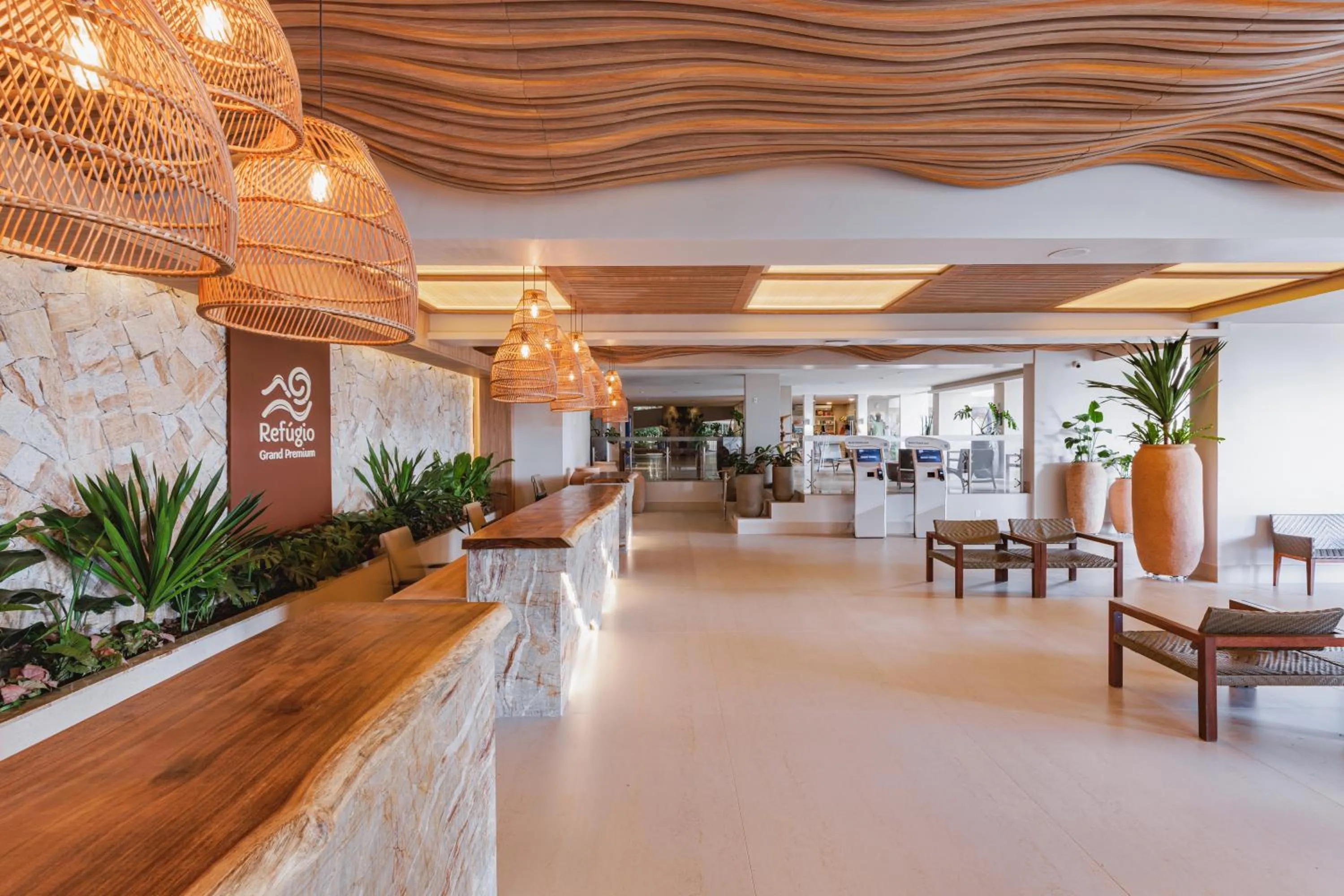 Lobby or reception in Rio Quente Resorts Refúgio Grand Premium - Antigo Hotel Turismo