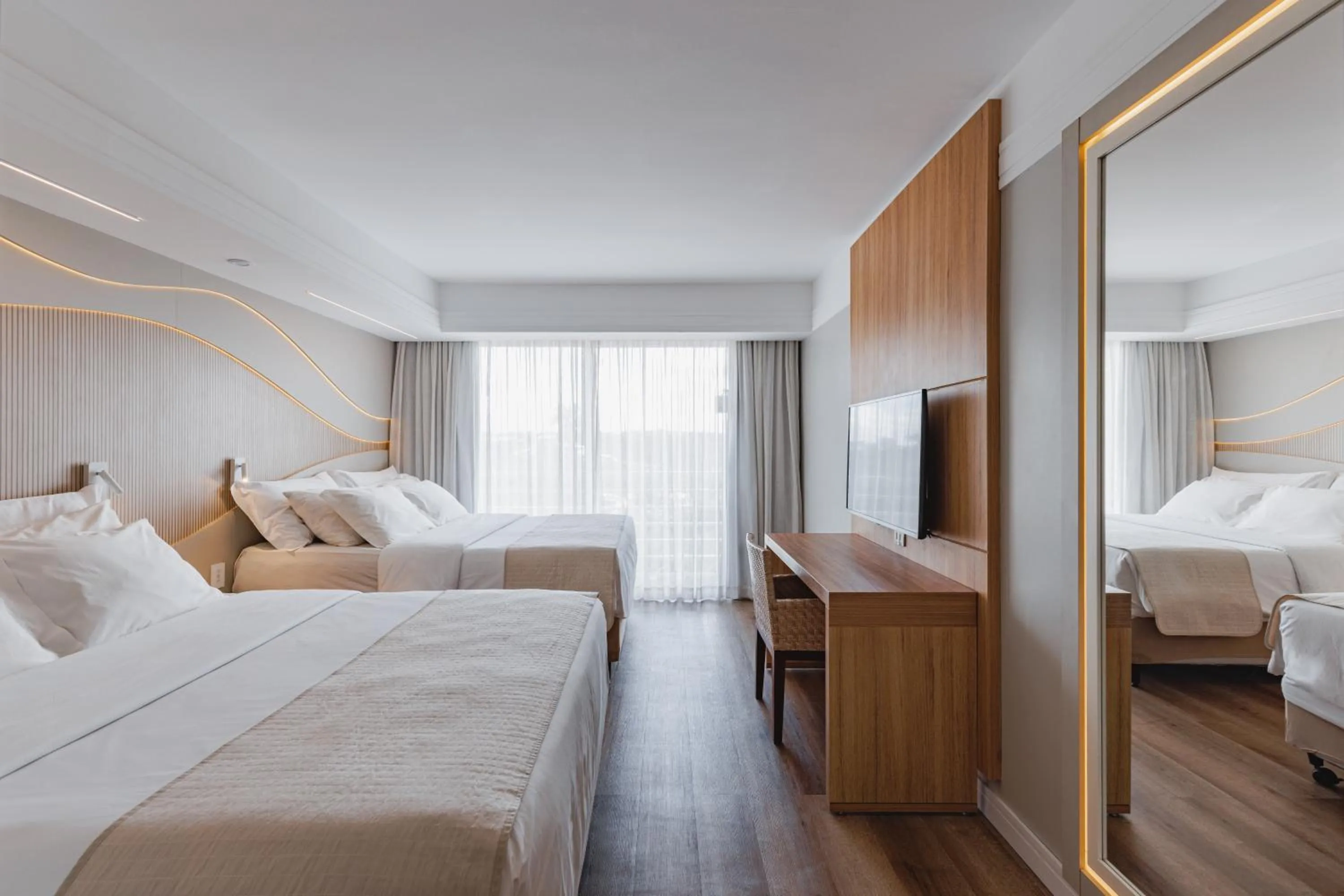 Bed in Rio Quente Resorts Refúgio Grand Premium - Antigo Hotel Turismo